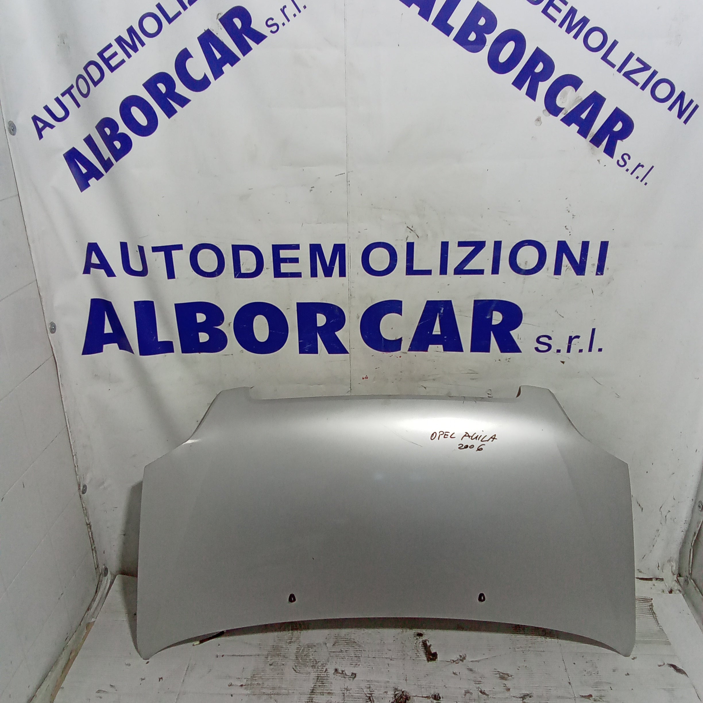 Cofano motore anteriore opel agila anno 2006