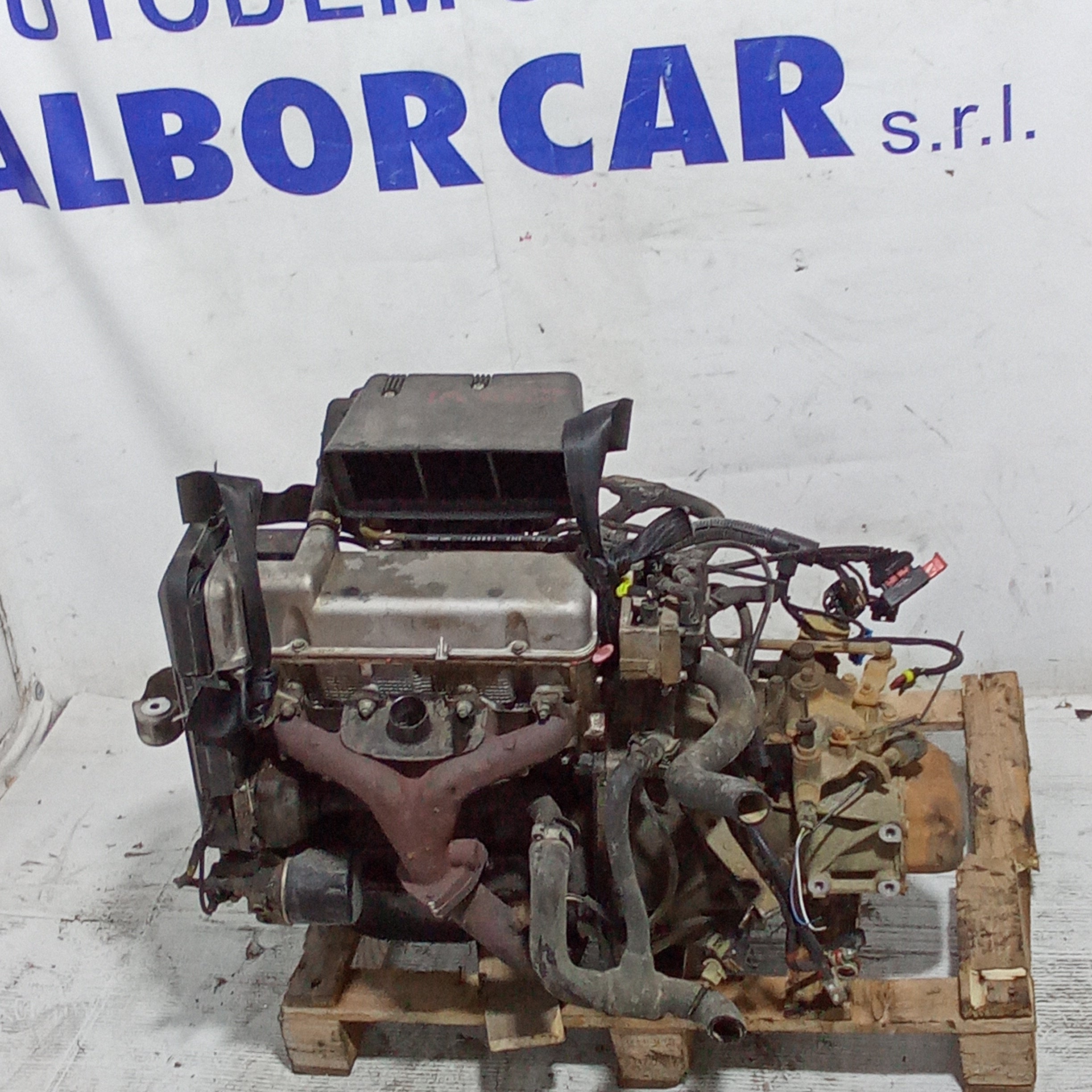 Motor completo Fiat Punto 1.1 gasolina año 1998 kilómetros 62632 código de motor 176B2000