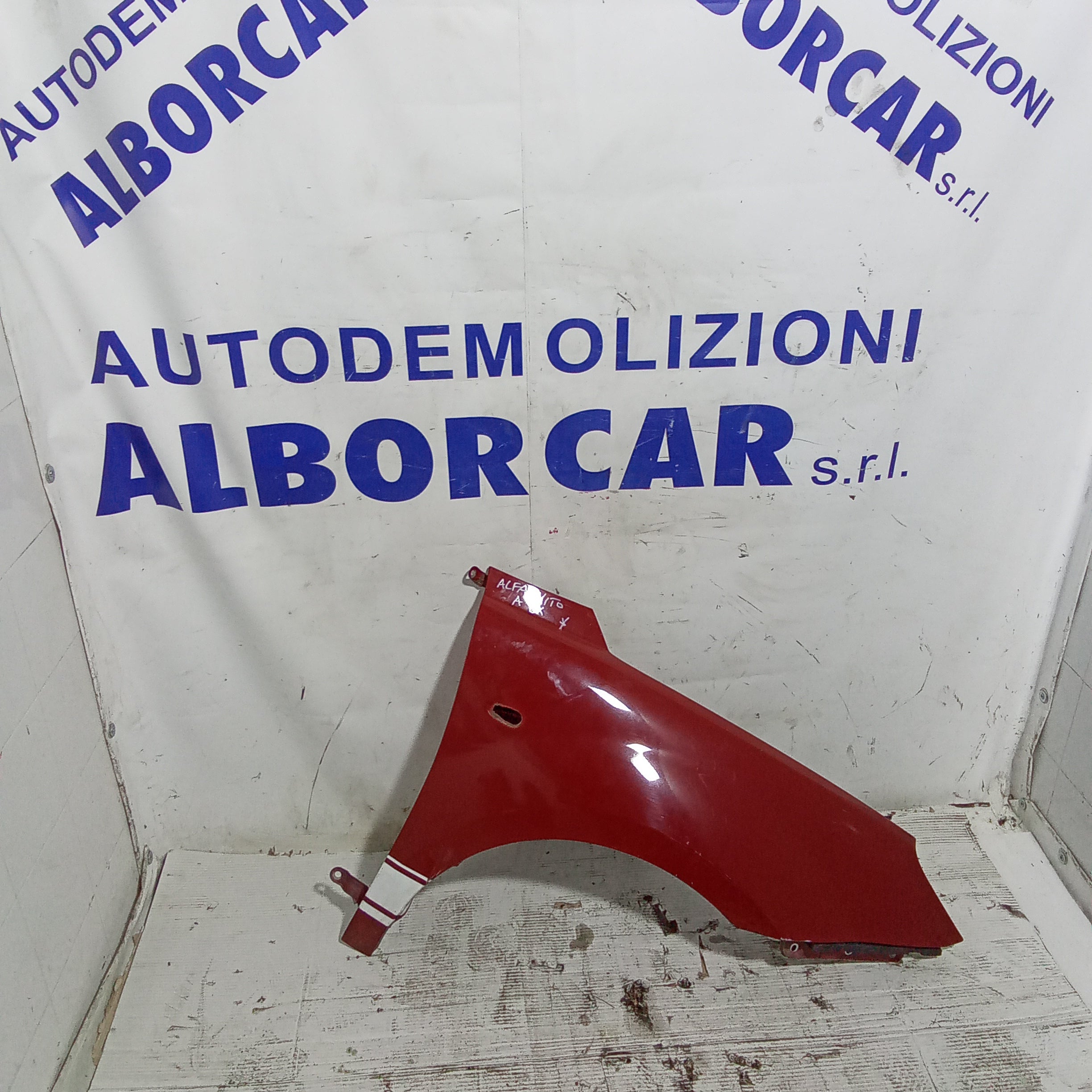 Parafango fianchetta anteriore destra alfa mito anno 2008/2016