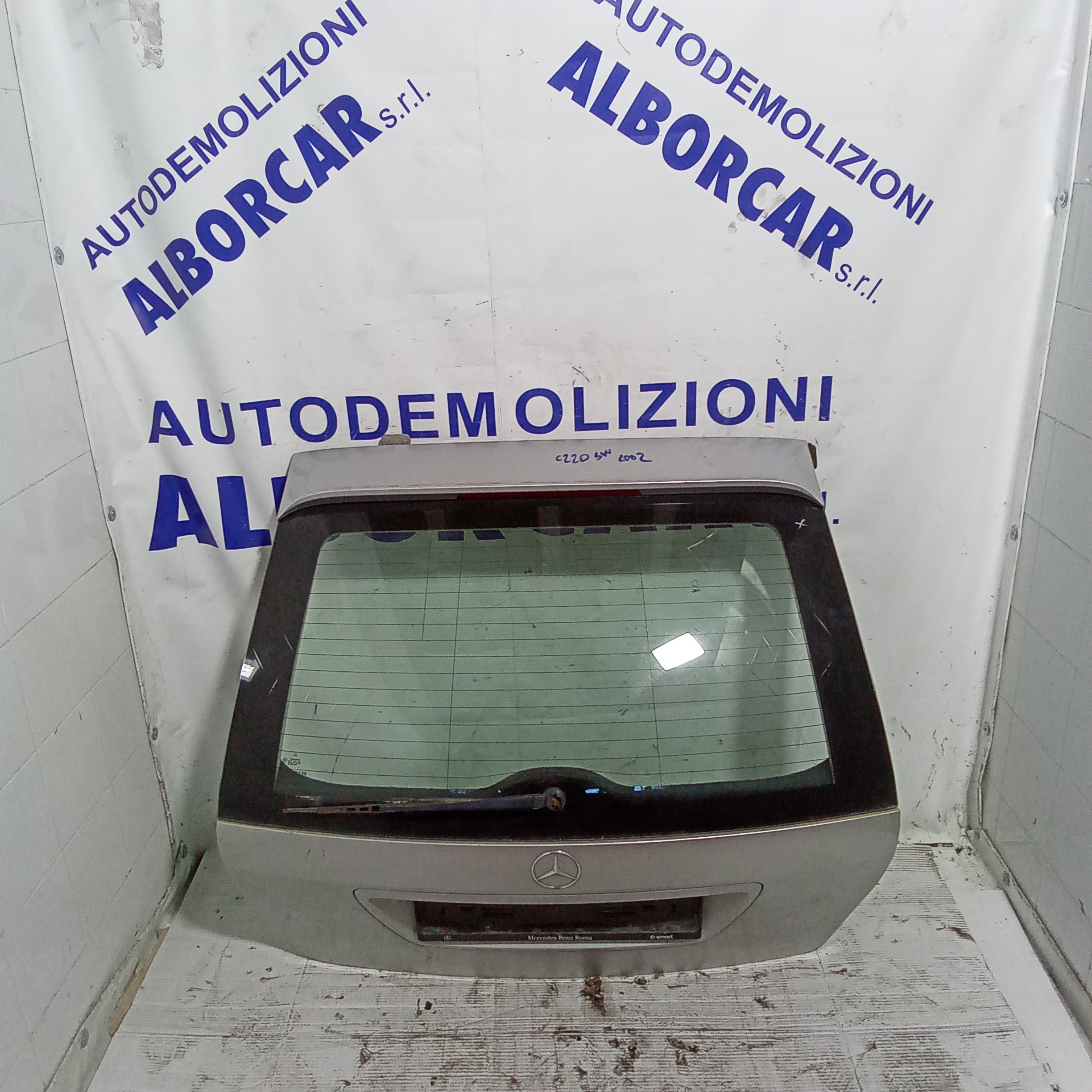 Cofano baule posteriore mercedes C220 S.W anno 2002