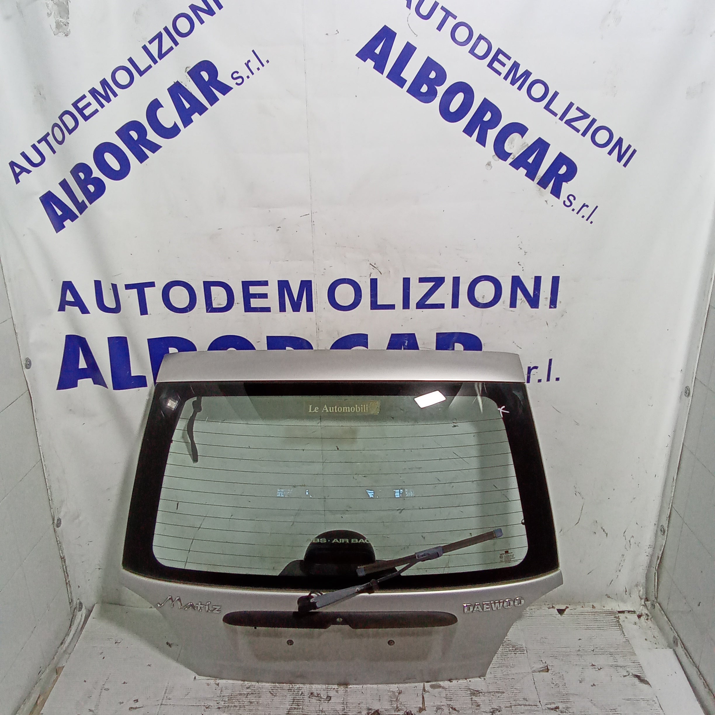 Cofano baule posteriore daewoo matiz anno 2003