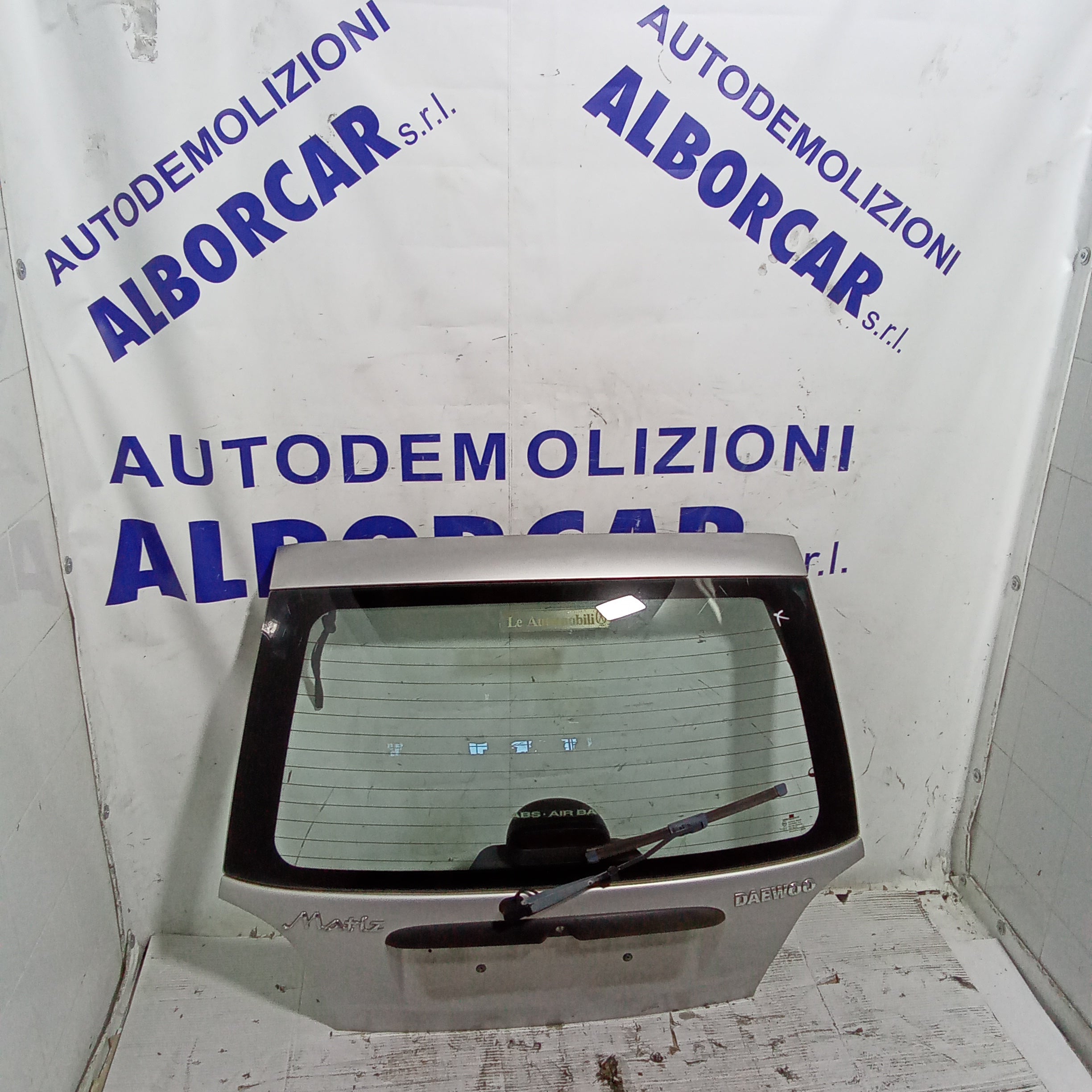 Cofano baule posteriore daewoo matiz anno 2003