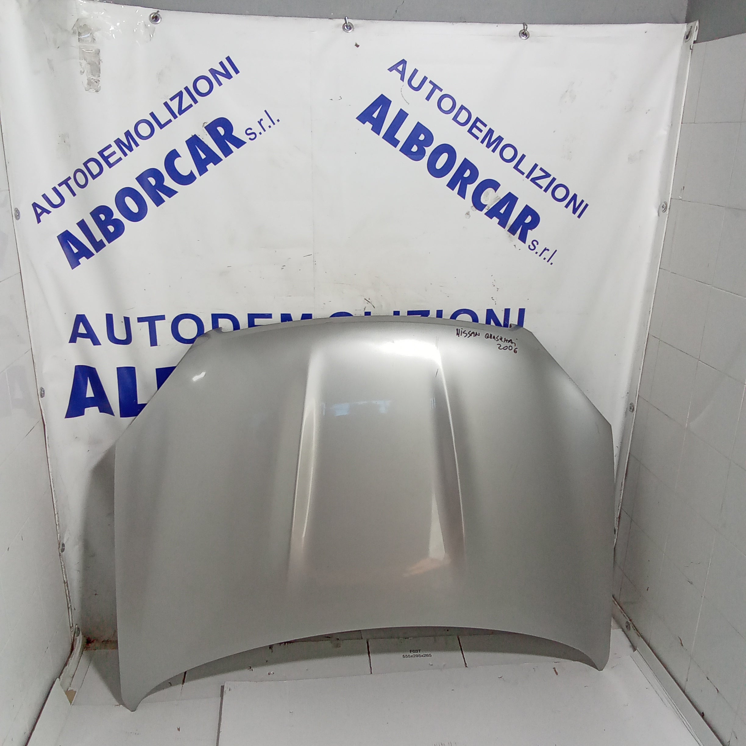 Cofano anteriore motore nissan quasqhai anno 2006