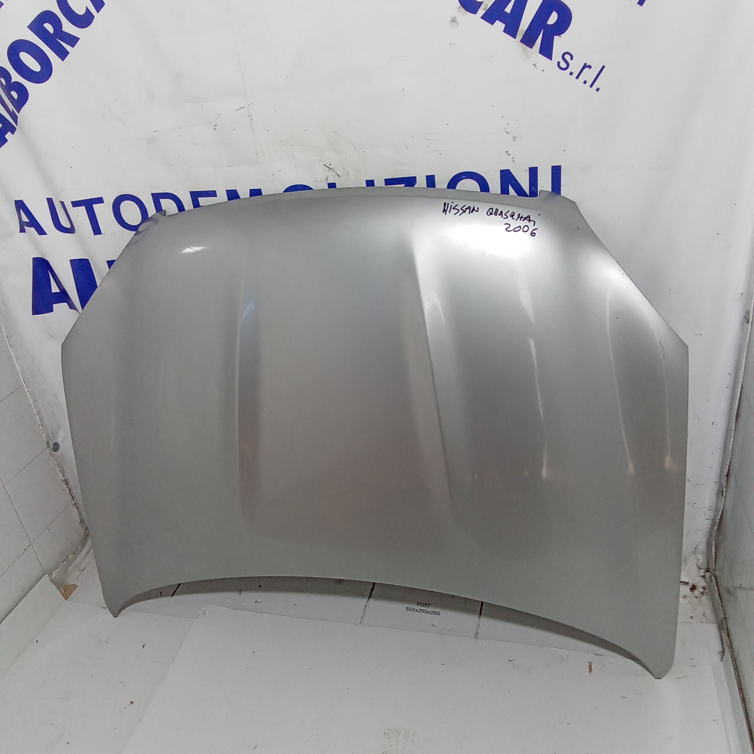 Cofano anteriore motore nissan quasqhai anno 2006