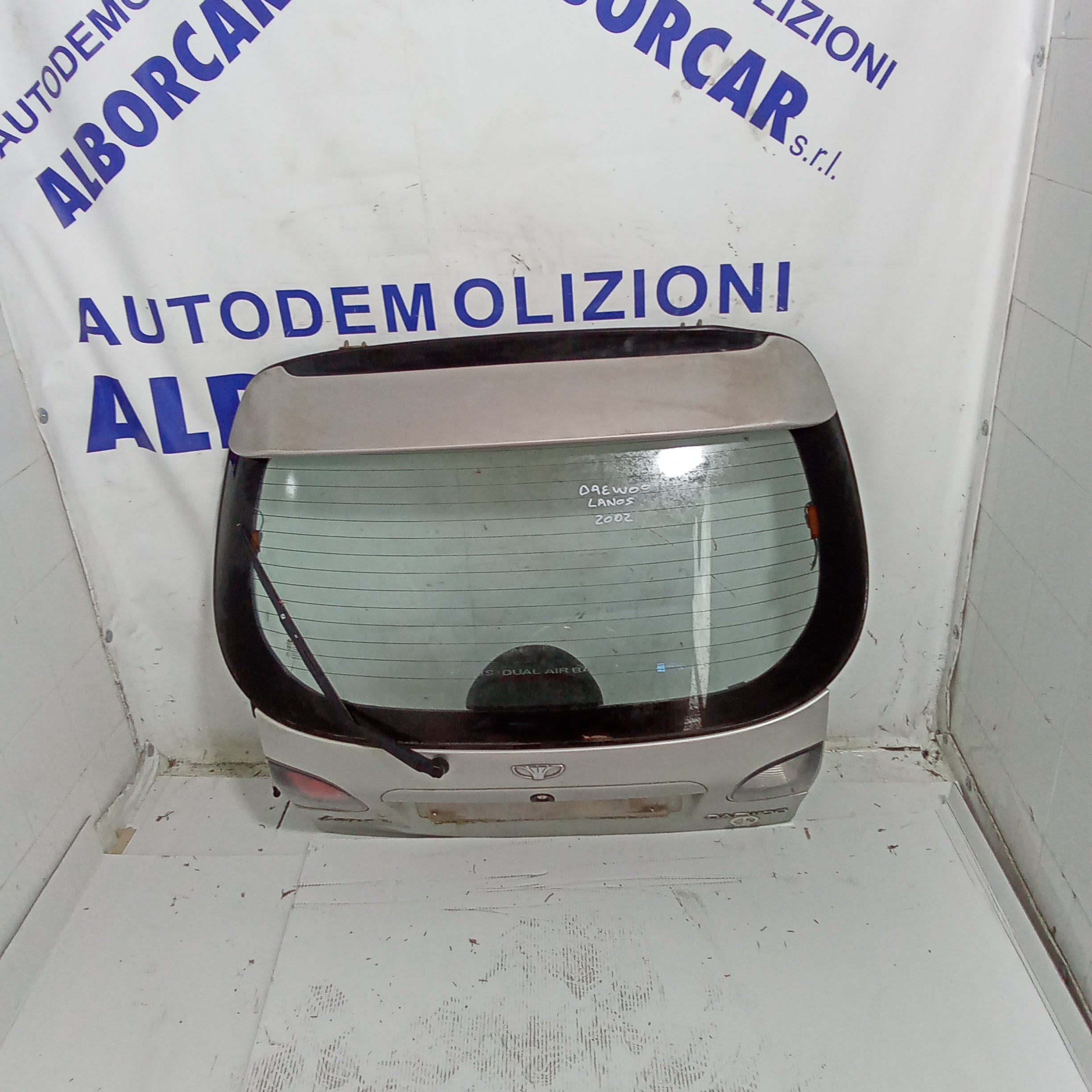 Cofano baule posteriore daewoo lanos anno 2002