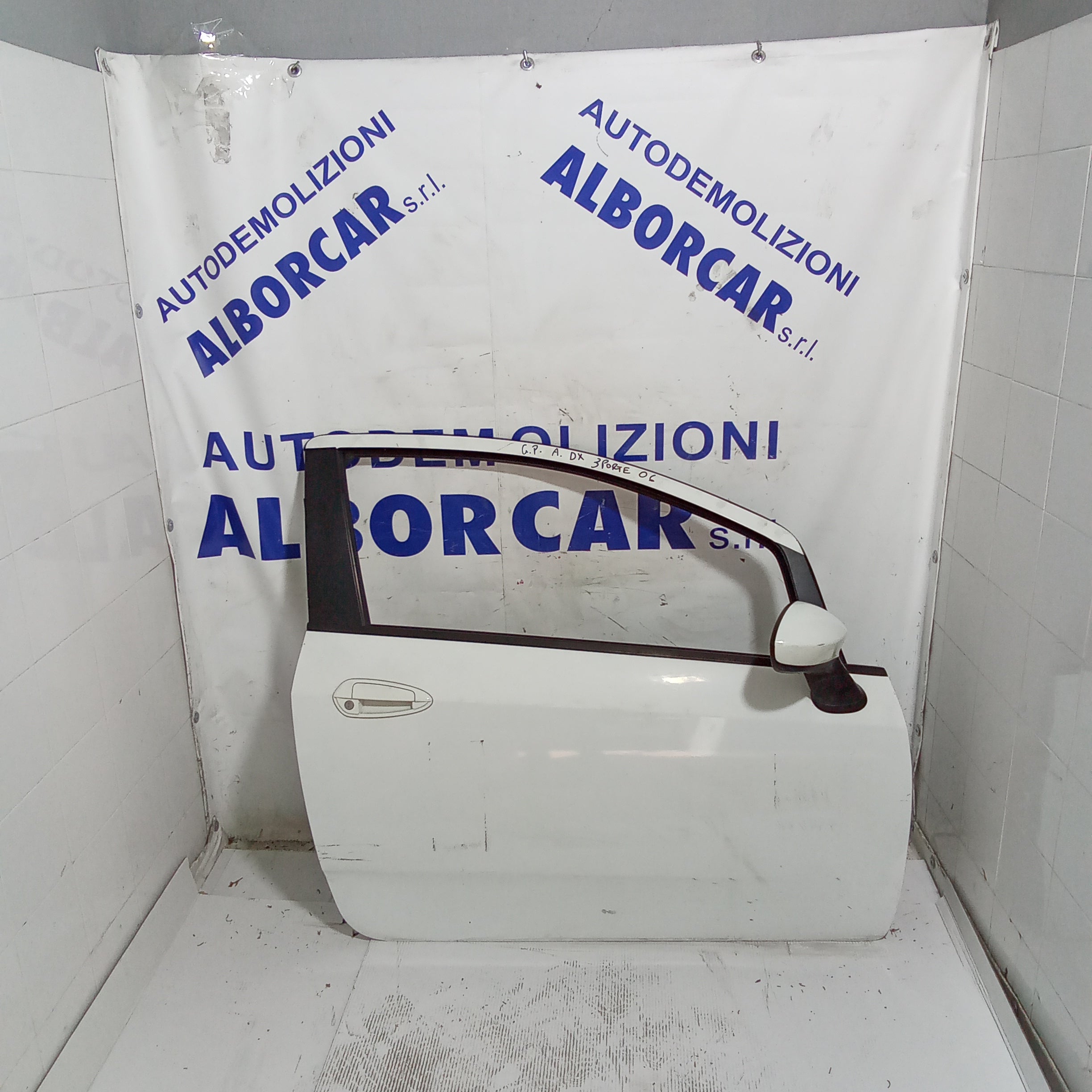 Sportello anteriore destro fiat grande punto 3 porte anno 2006