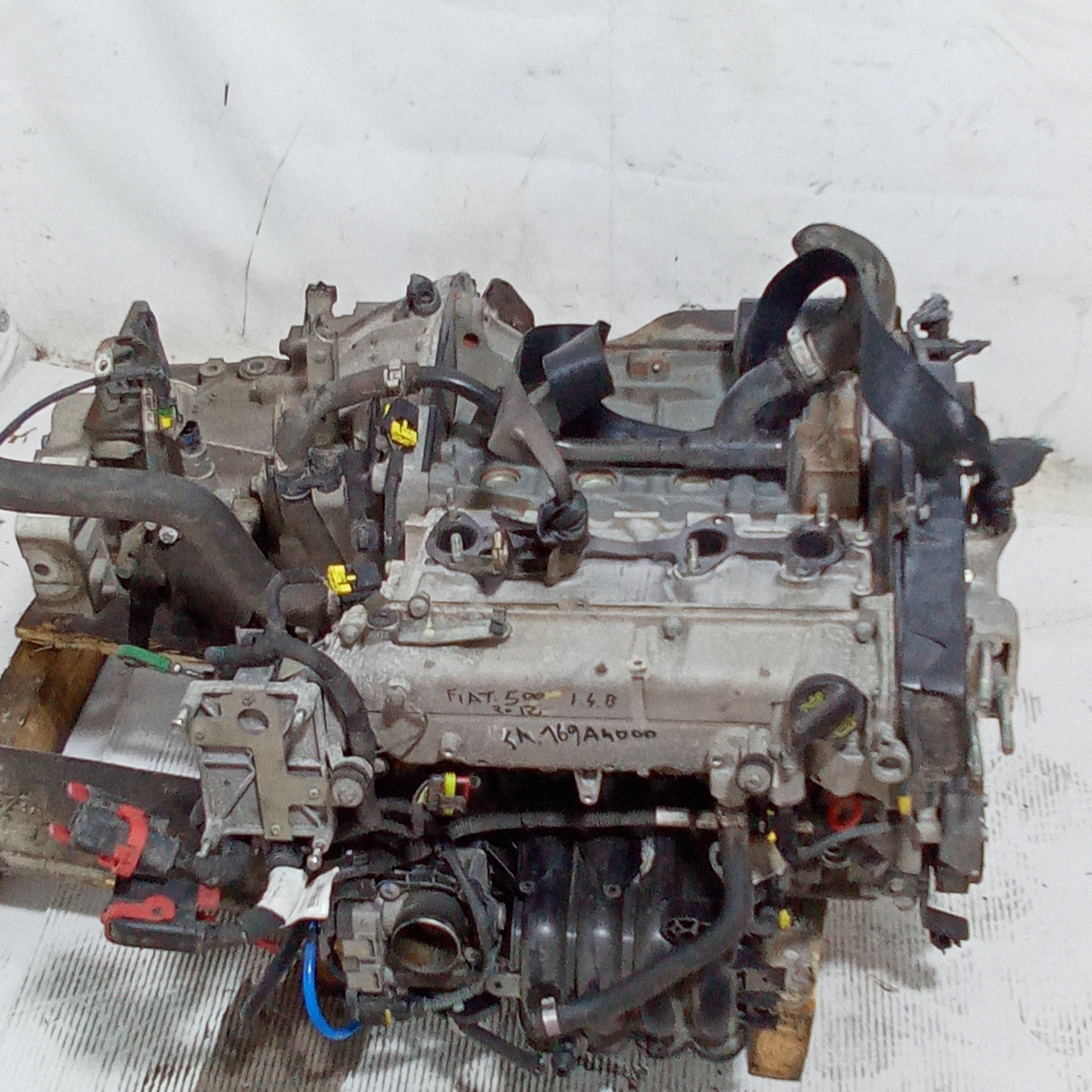 Motor Fiat 500 1.2 gasolina año 2012 kilómetros 105000 código motor 169A4000