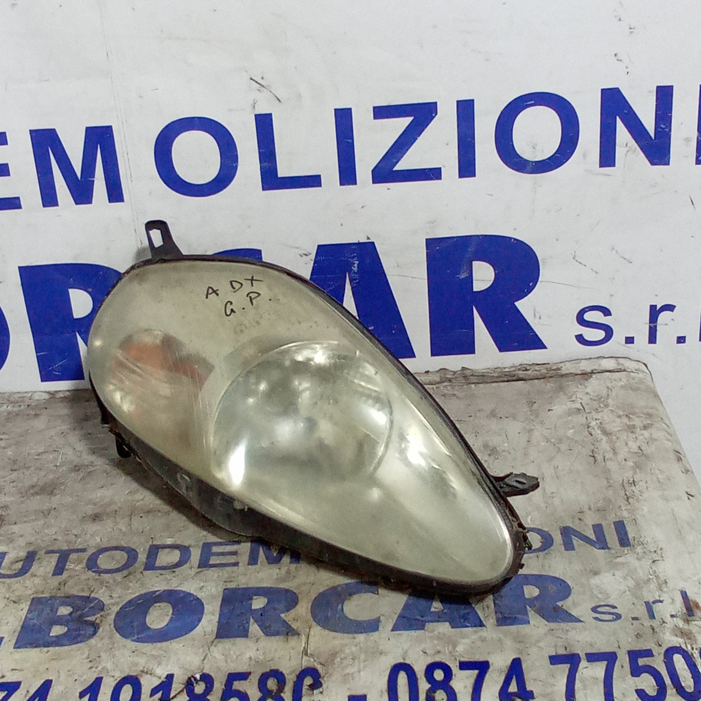 Fanale faro anteriore destro fiat grande punto anno 2007