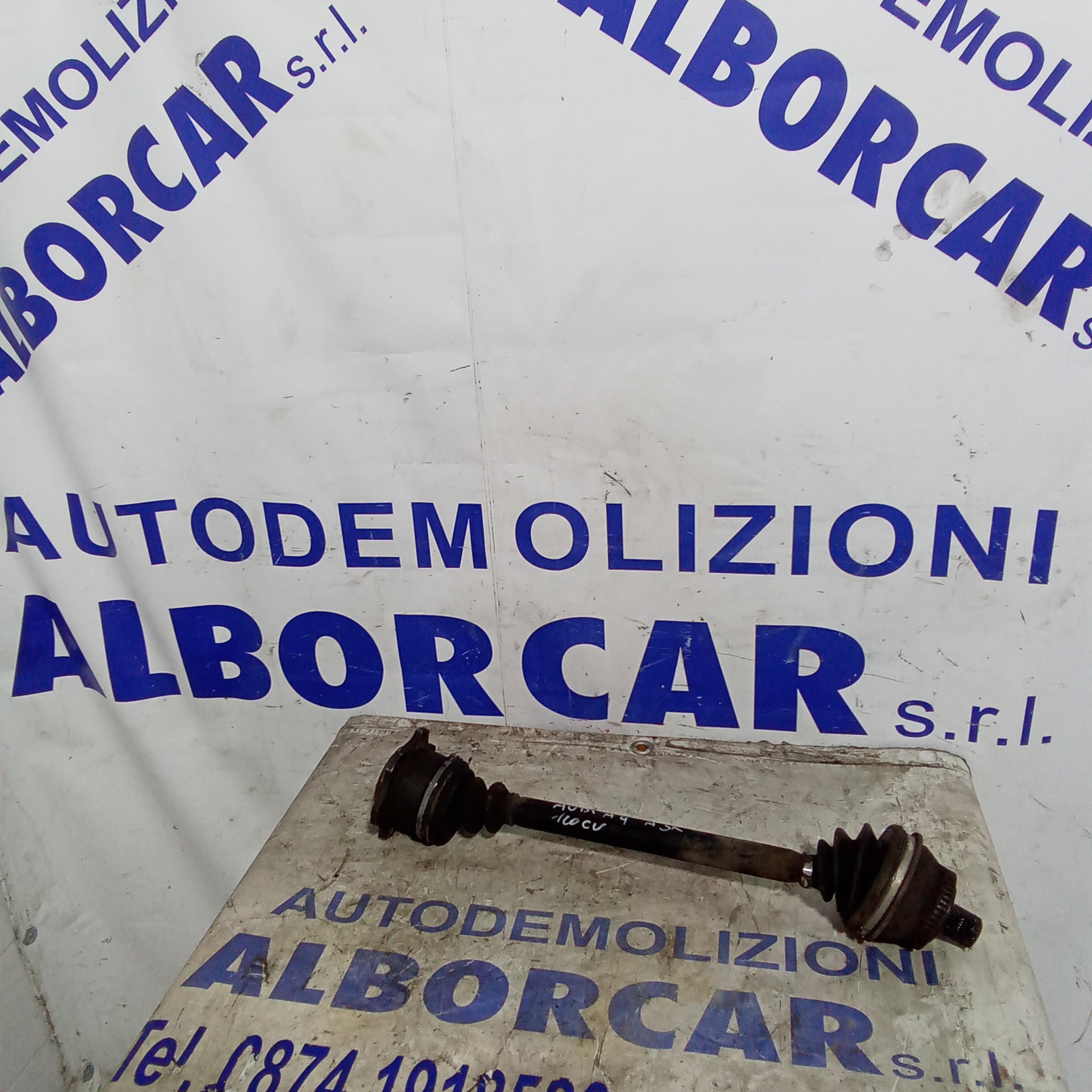 Semiasse anteriore sinistro audi A4 1.9tdi 120cv
