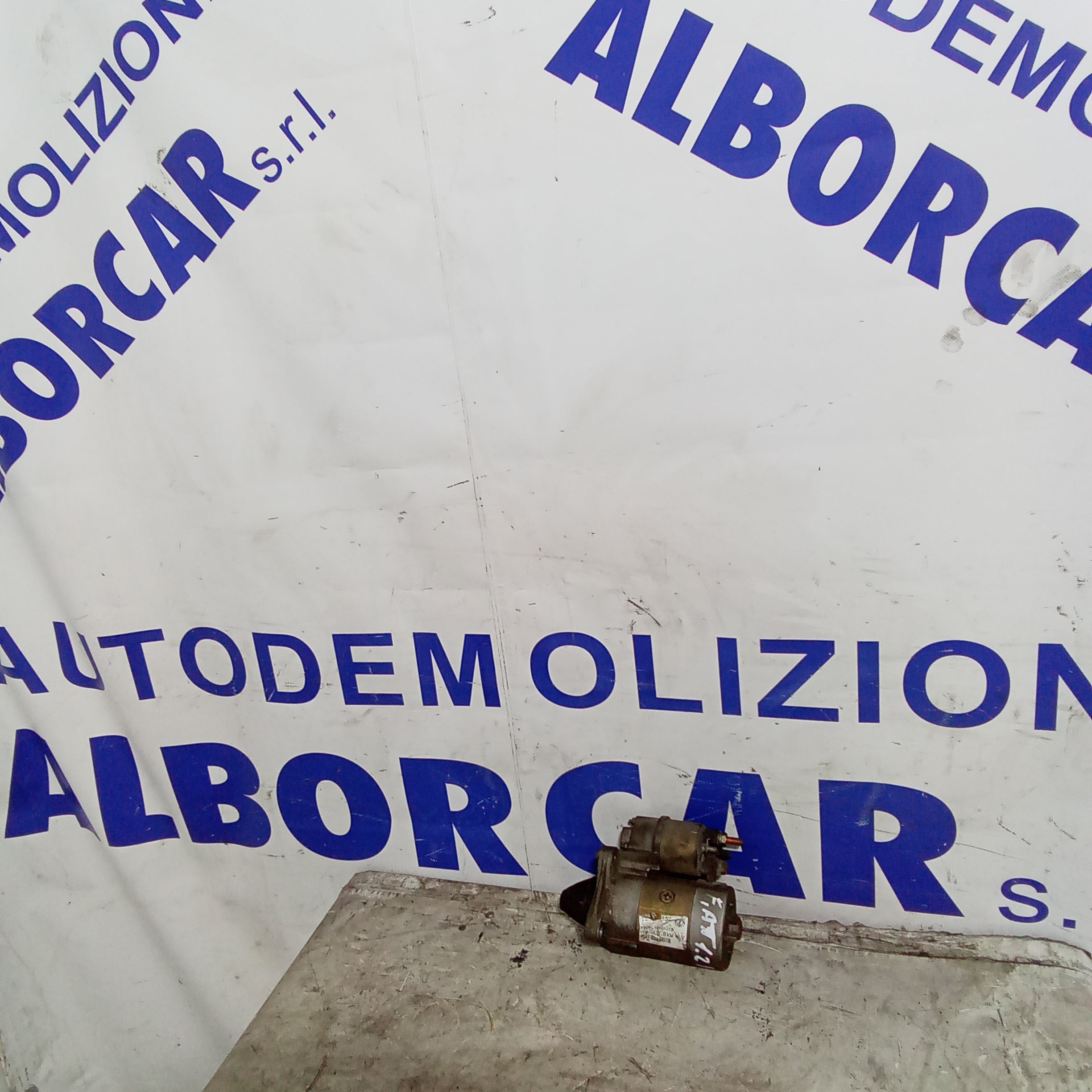 Motorino di avviamento fiat punto 1.2 benzina anno 2000