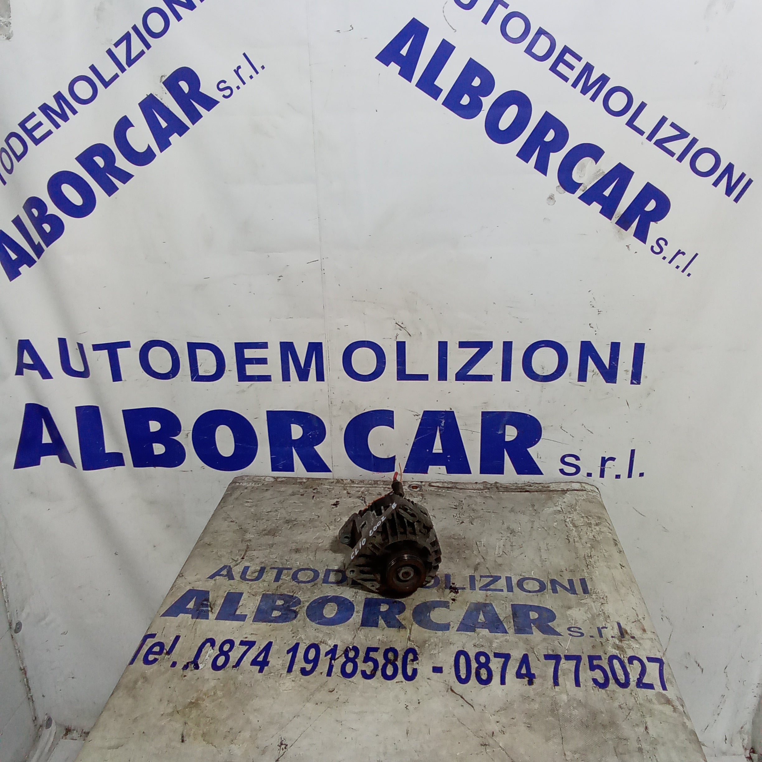 Alternatore renault clio 1.2 benzina anno 2002