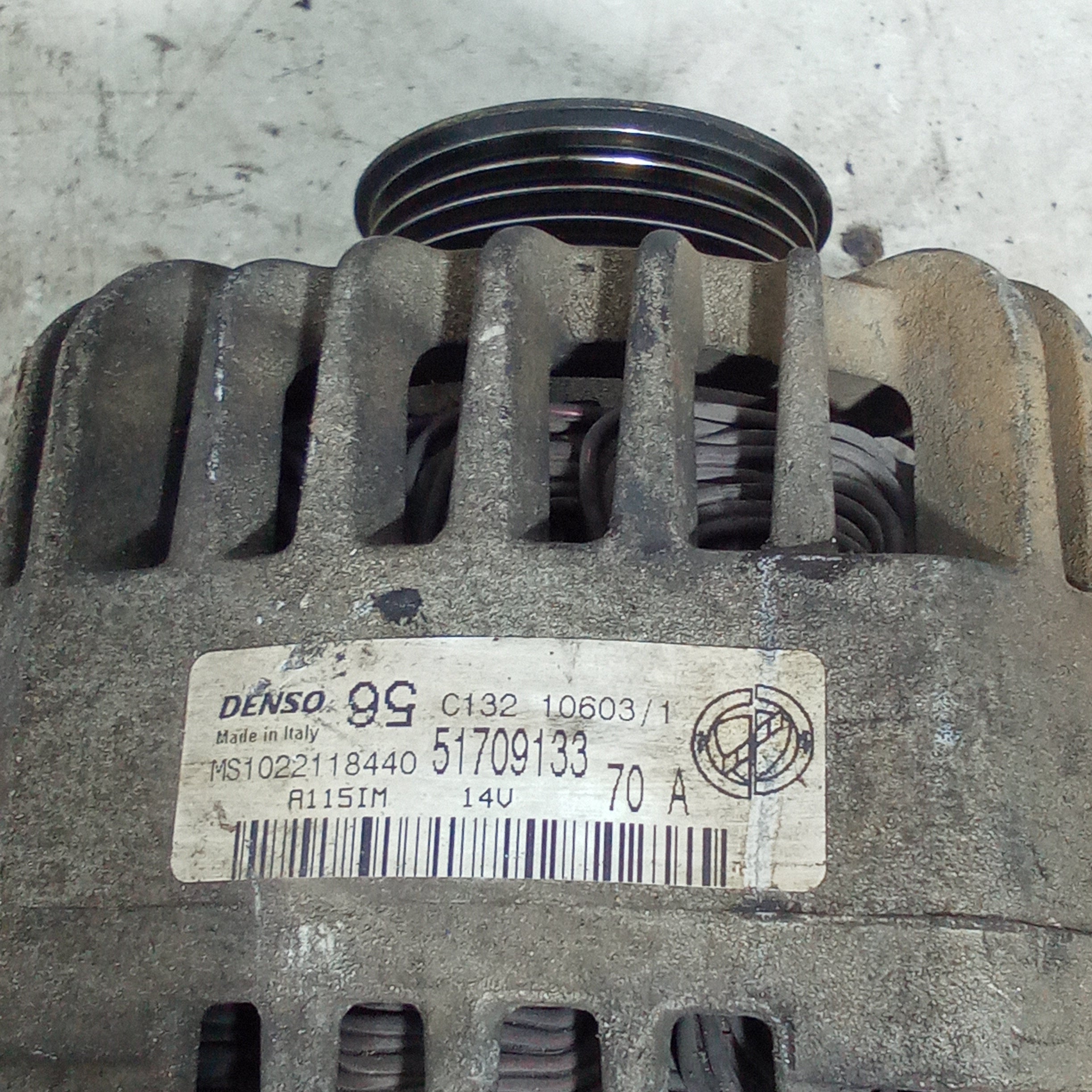 Alternatore fiat punto 1.2 benzina anno 1998