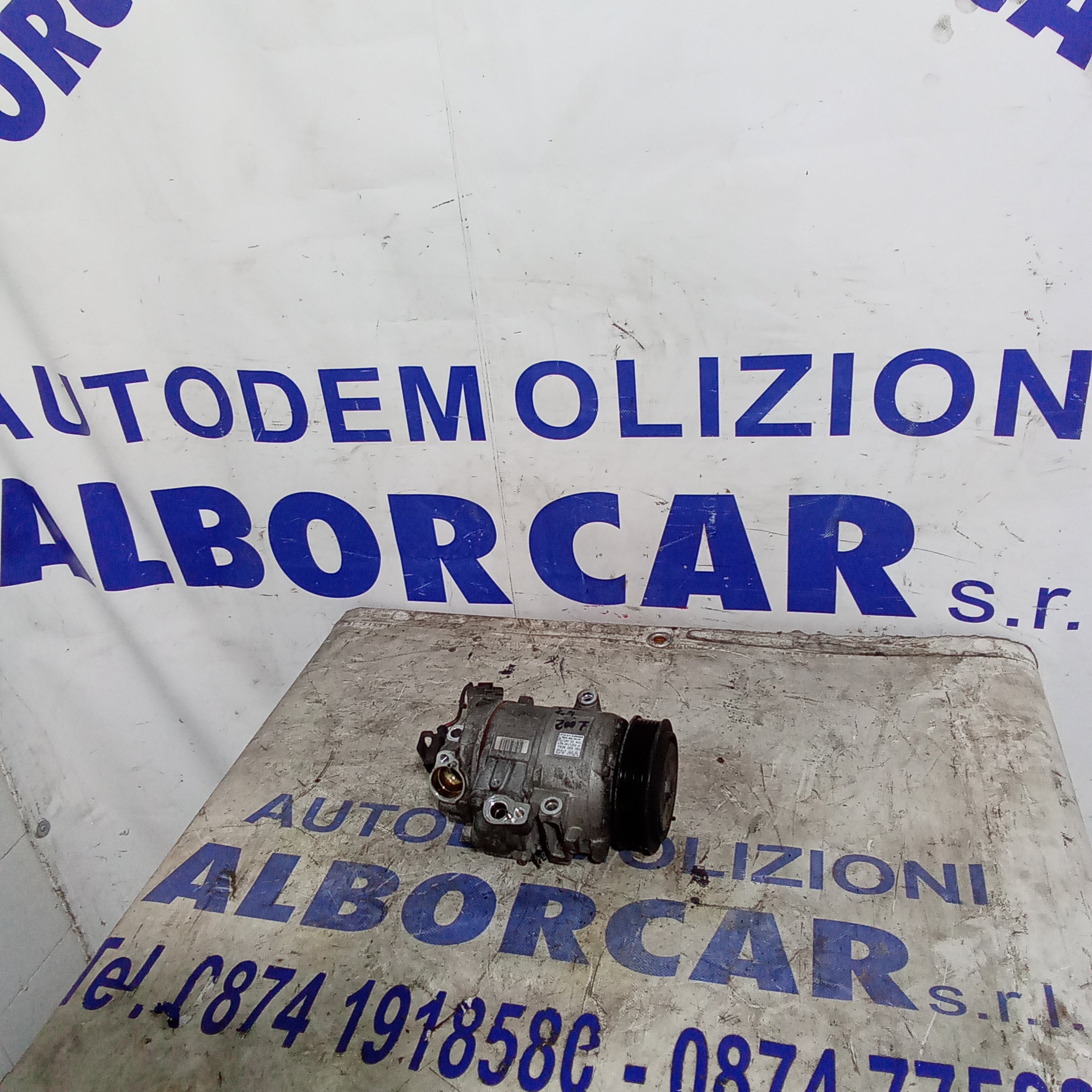 Compressore aria condizionata volkswagen polo 1.4tdi anno 2007