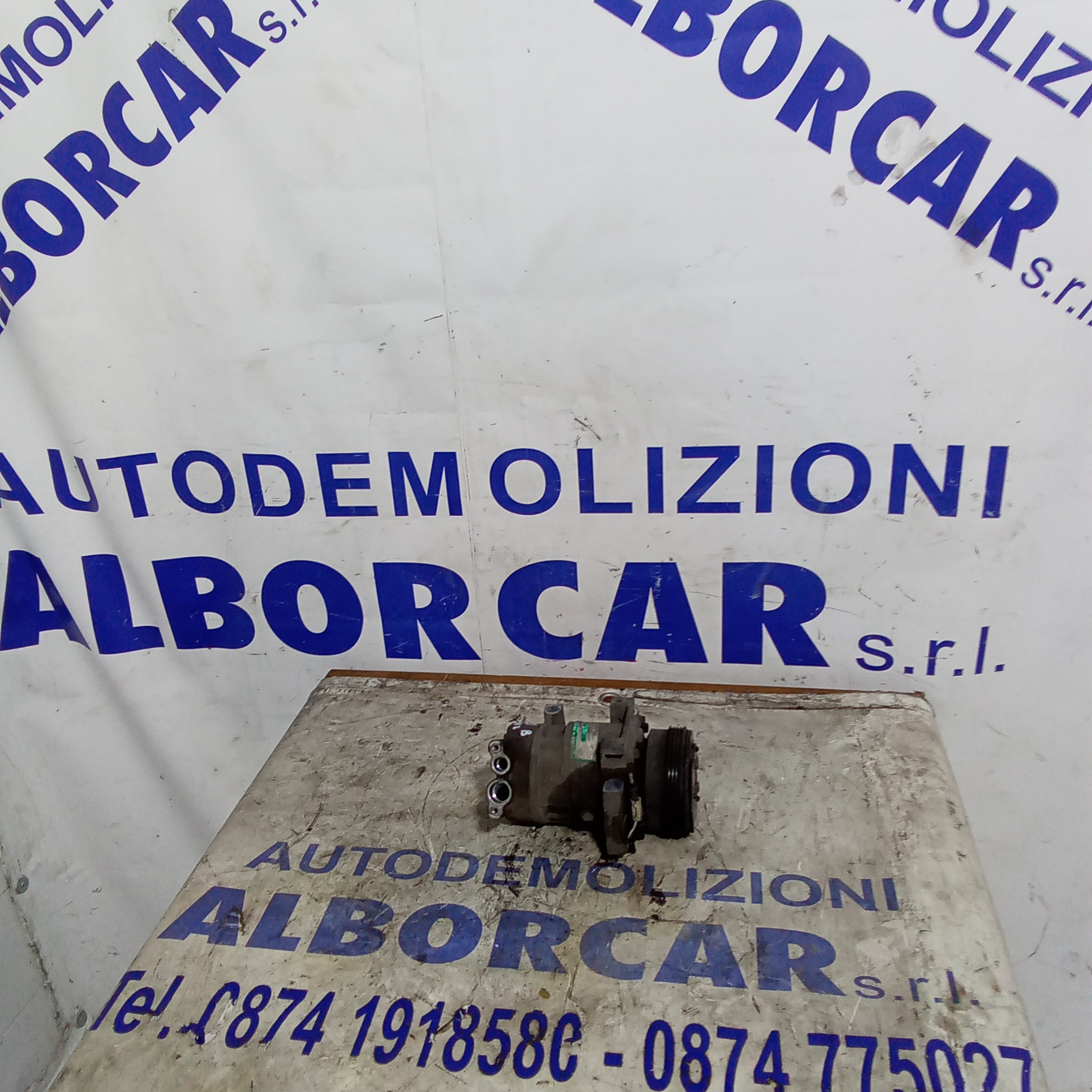 Compresor aire acondicionado Renault Clio 1.2 gasolina año 2002