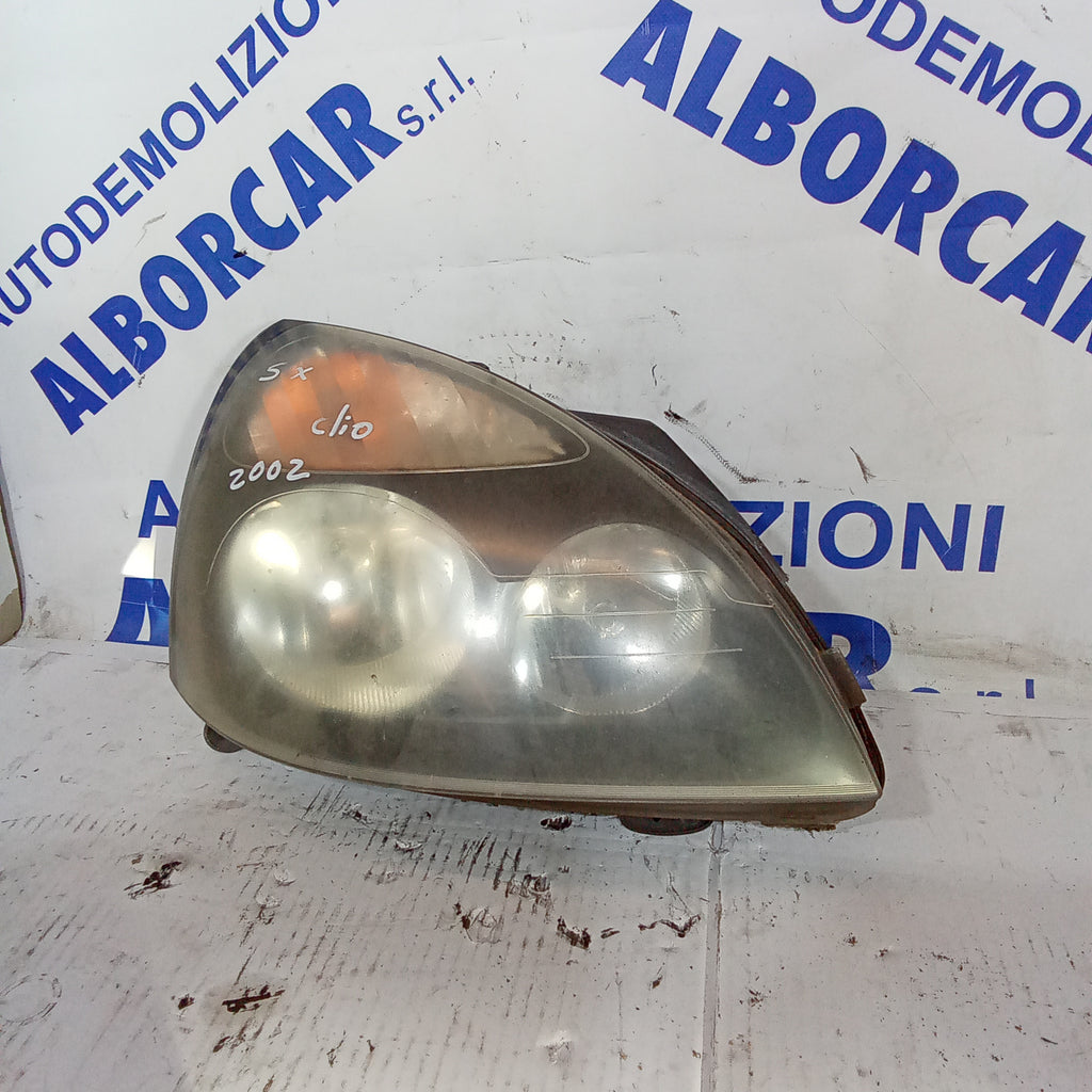 Faro delantero izquierdo Renault Clio año 2002