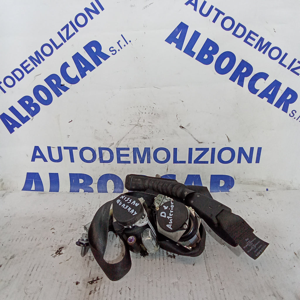 Cinture di sicurezza anteriori nissan quasqhai anno 2010