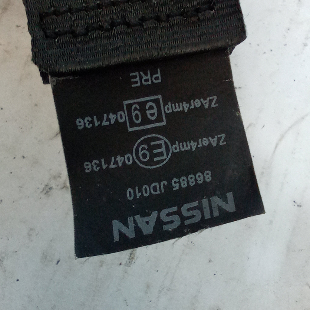 Cinture di sicurezza anteriori nissan quasqhai anno 2010