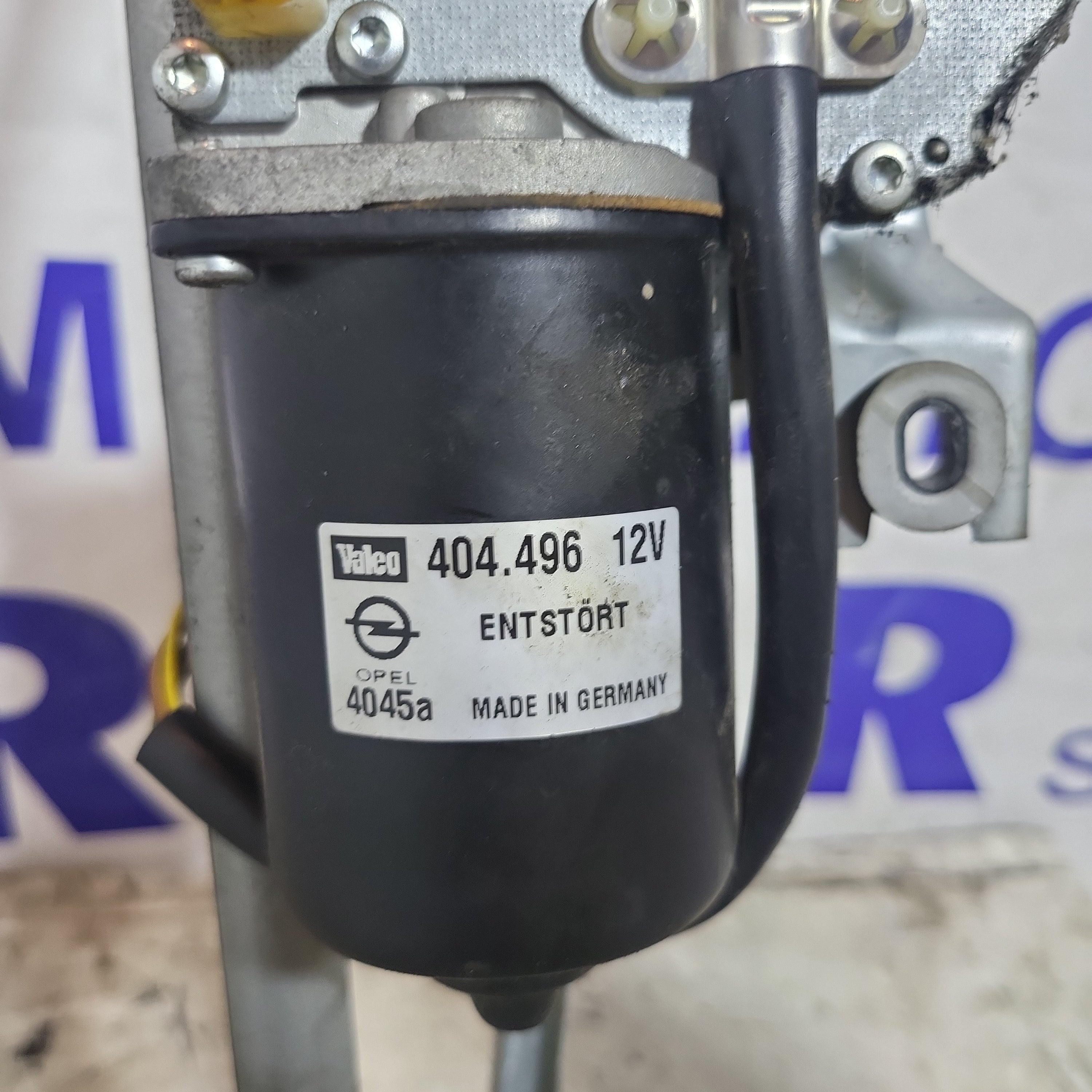 Motor de limpiaparabrisas Opel Zafira, cilindrada 2.0, código: 404496