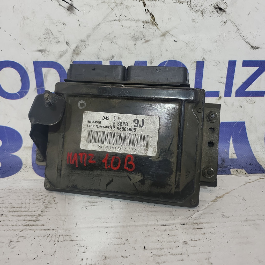 Centralina motore chevrolet matiz 1.0 benzina cod: 96801808