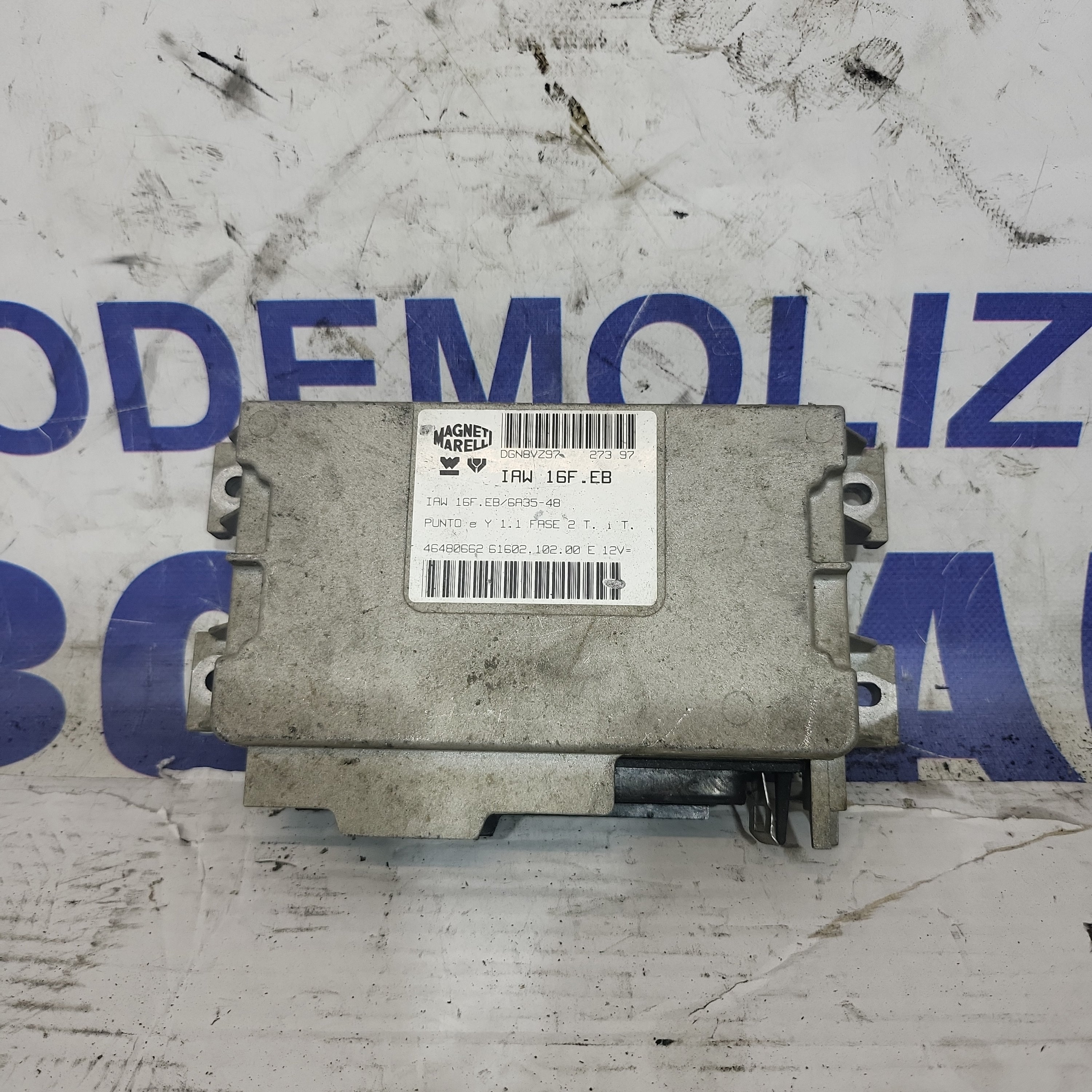 Unidad de control de motor Fiat Punto 1.1 gasolina código: 46480662