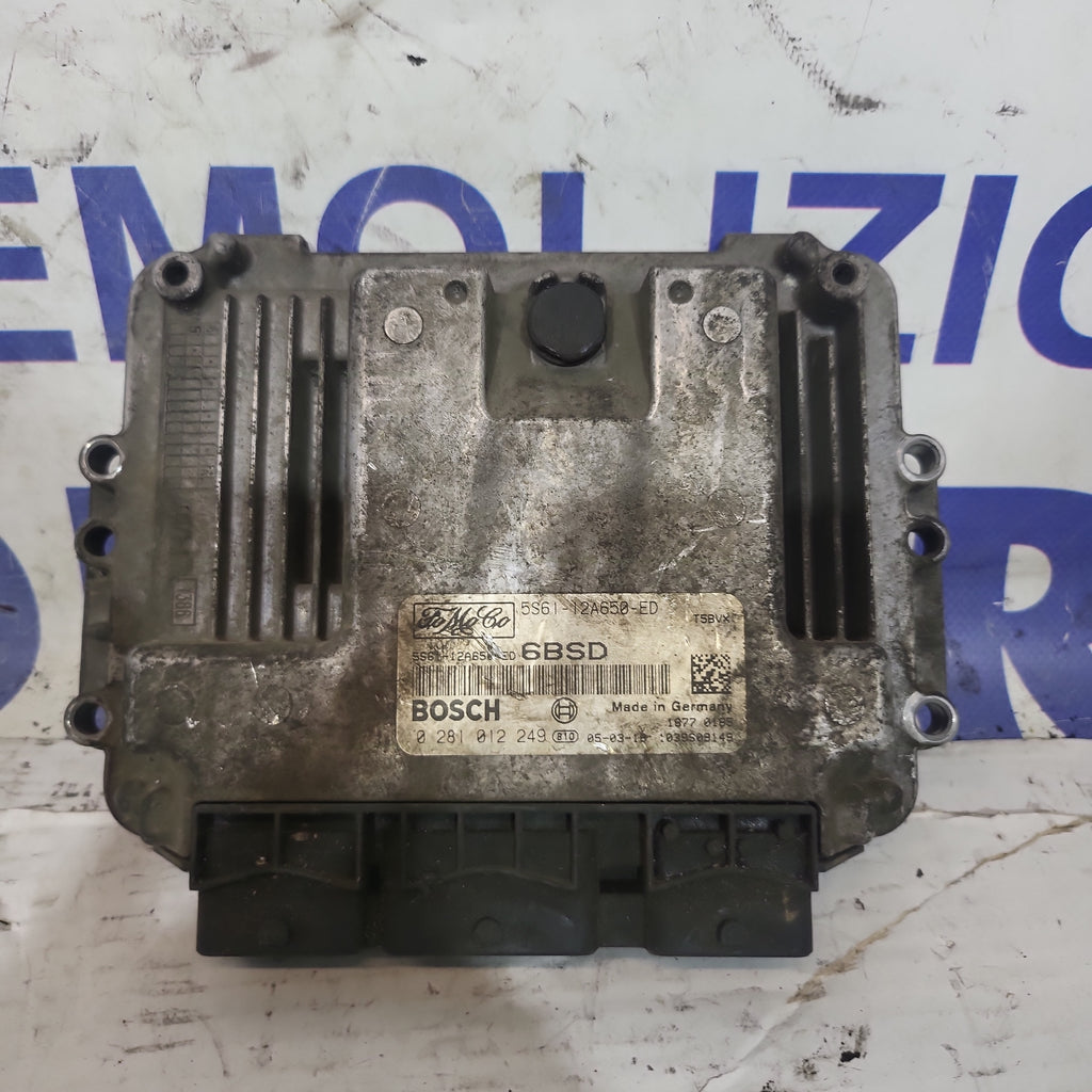 Centralina motore ford fiesta 1.6 TDCI cod: 0281012249