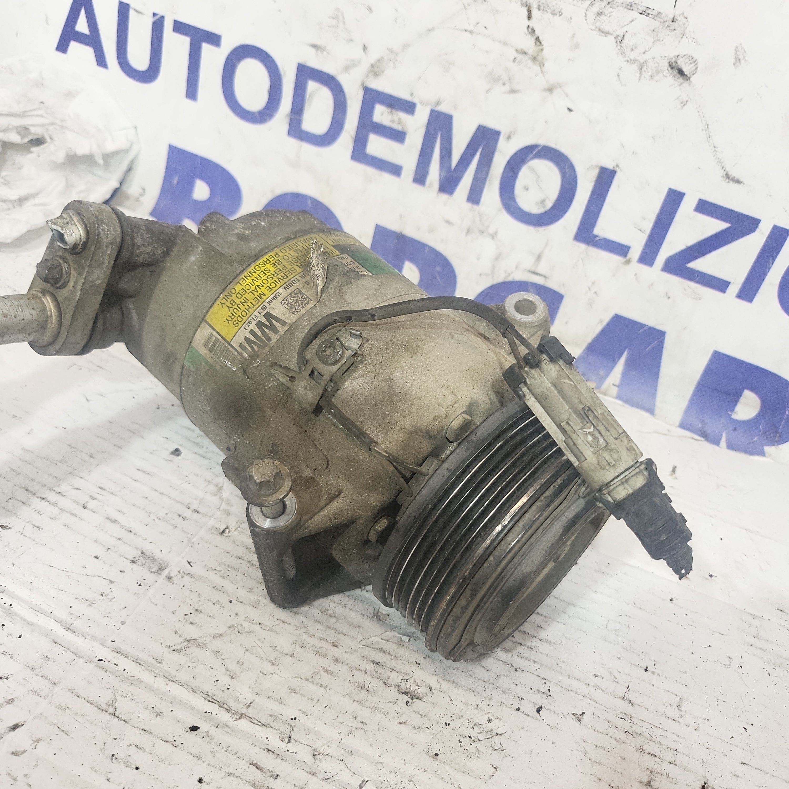 Compresor aire acondicionado Opel Meriva 1.9 año 2006