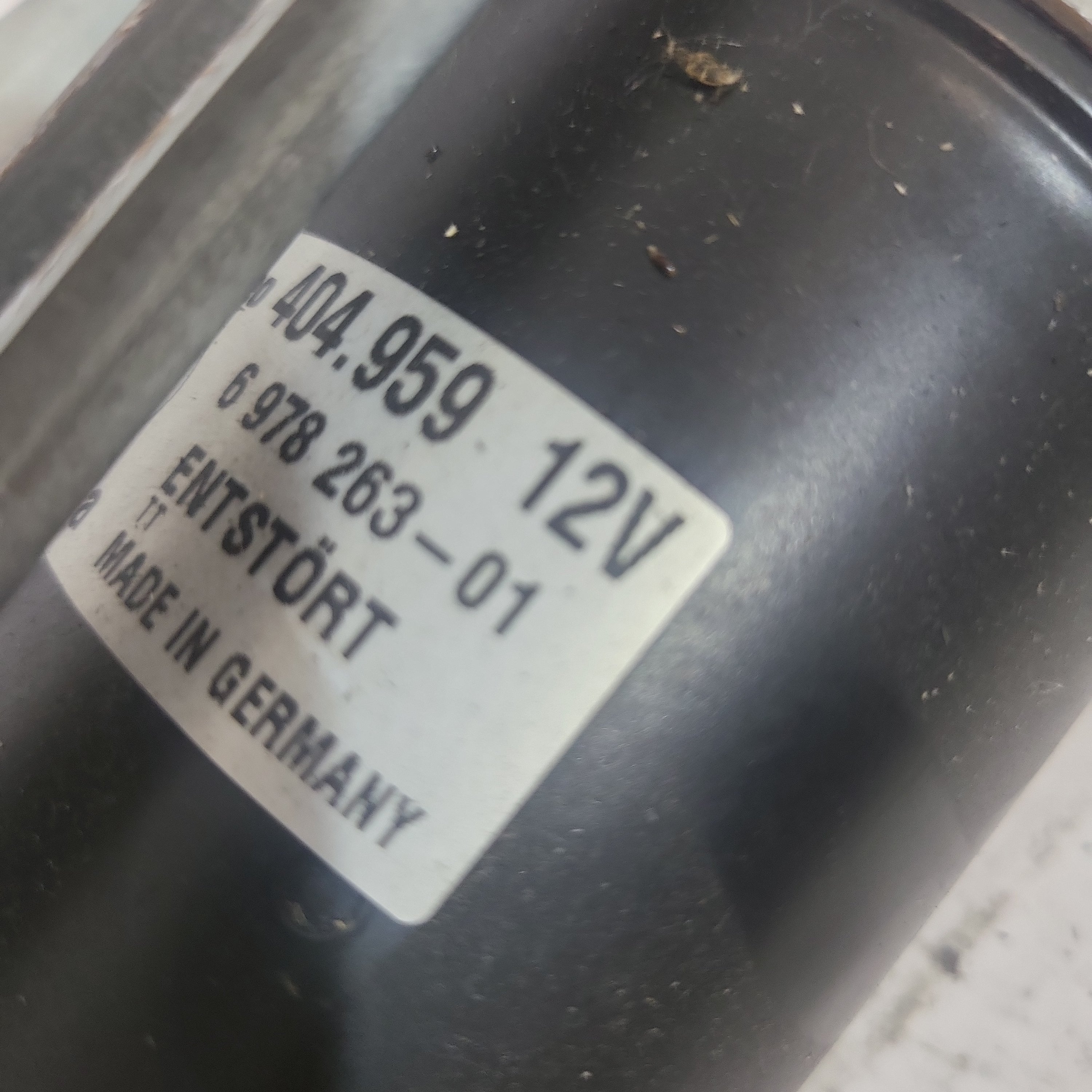 Front windscreen wiper motor BMW 320 D