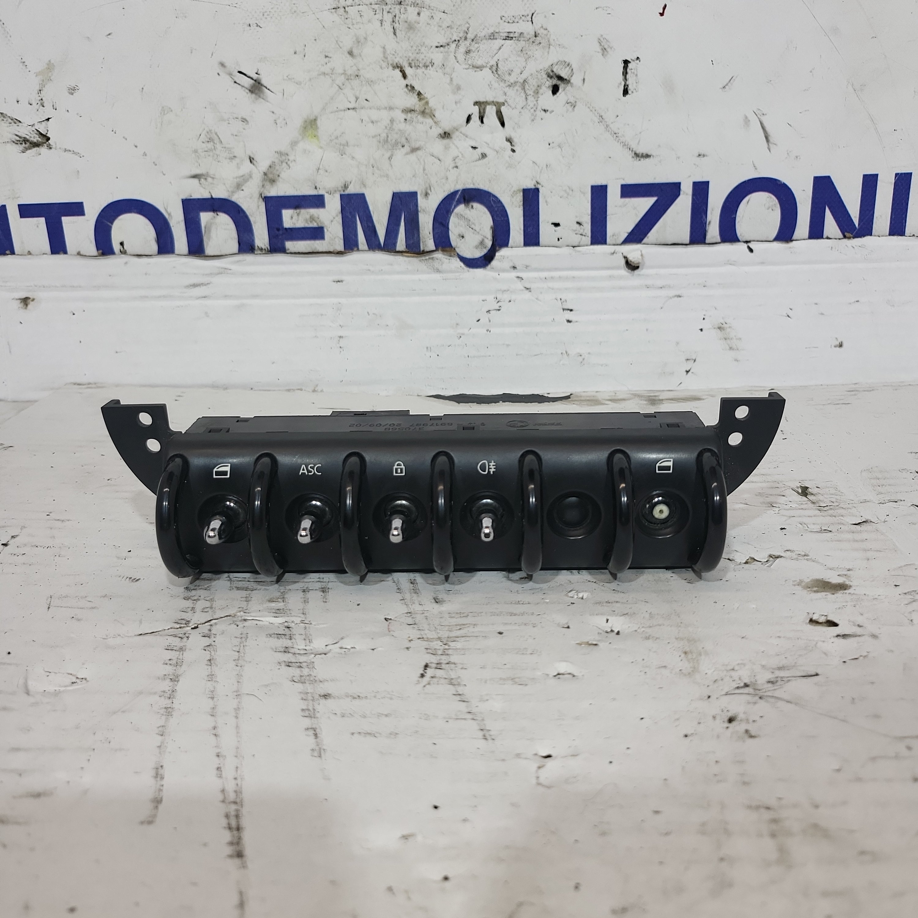 Pulsantiera gruppo comandi mini cooper anno 2003
