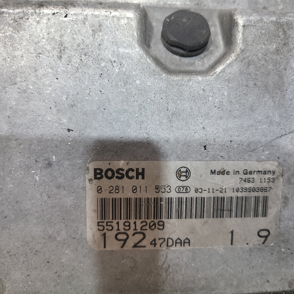 Unidad de control de motor Fiat Stilo 1.9 JTD