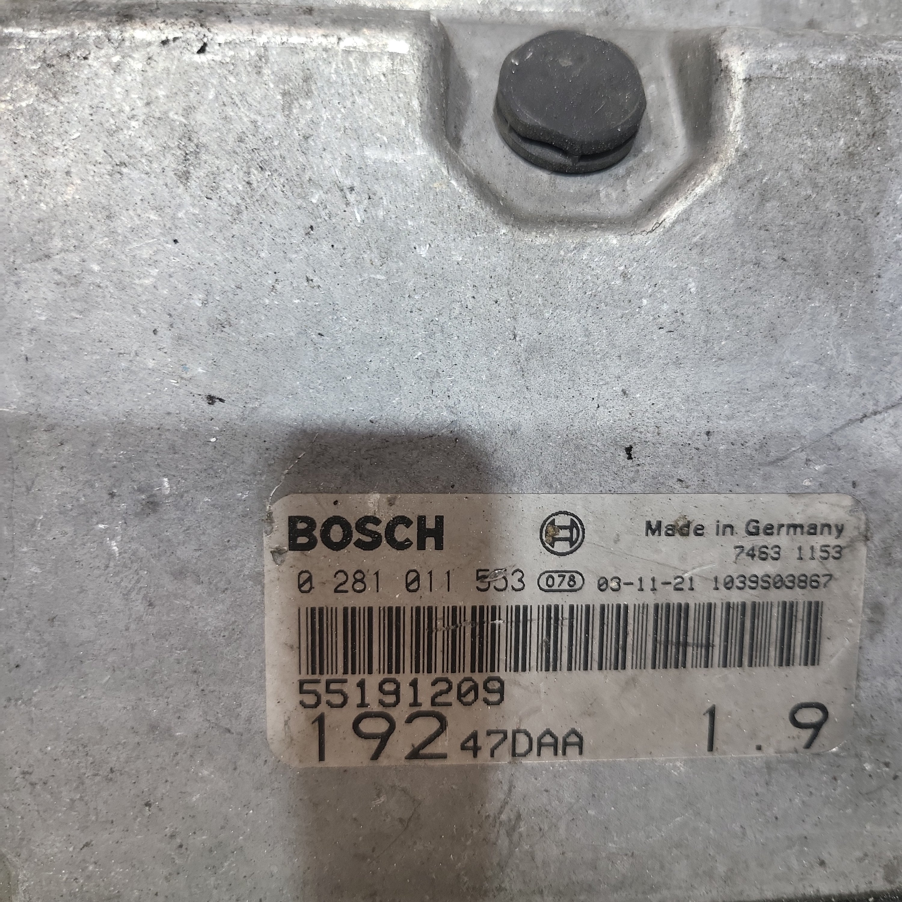 Unidad de control de motor Fiat Stilo 1.9 JTD