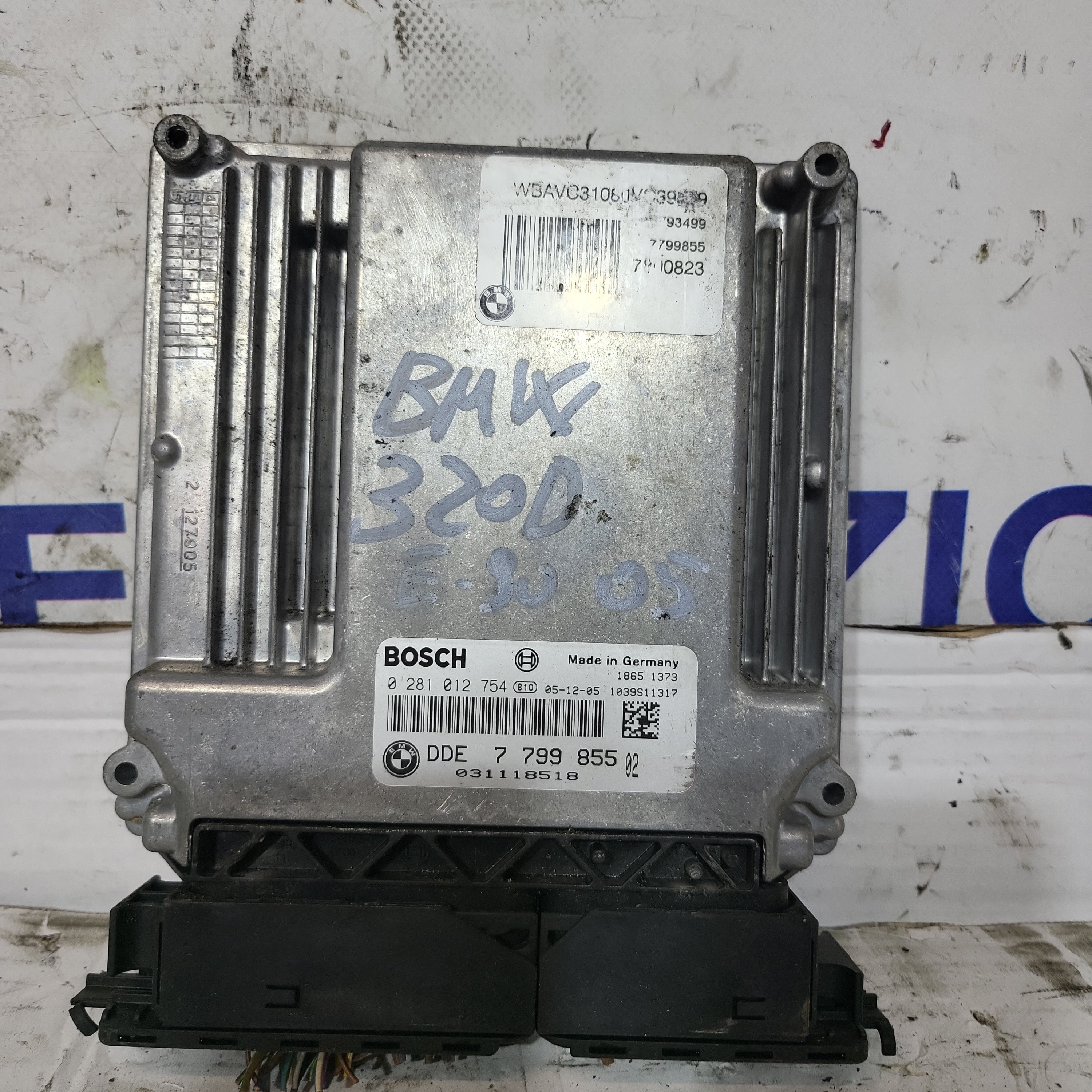 Centralina motore bmw 320d E-90