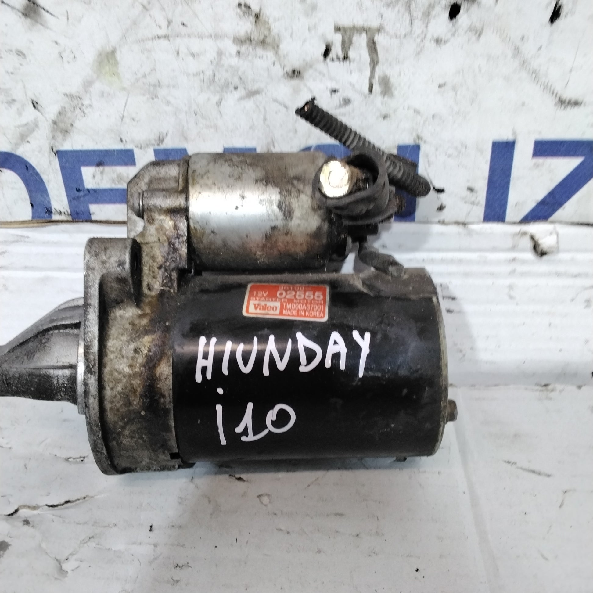 Motorino di avviamento hyundai i10