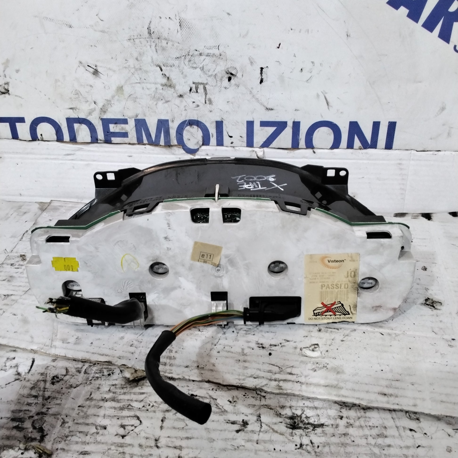 Quadro strumenti/ jaguar x type 2002 diesel codice 1X4F10B885AB
