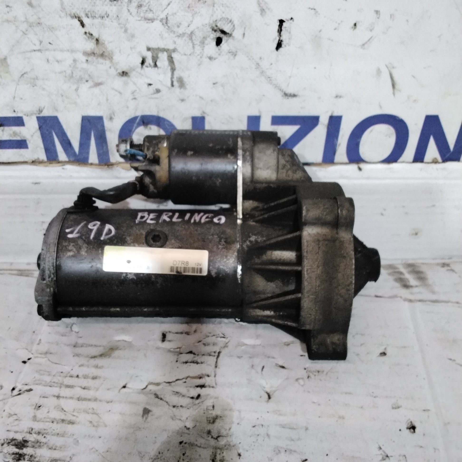 Motorino di avviamento citroen berlingo 1.9 D