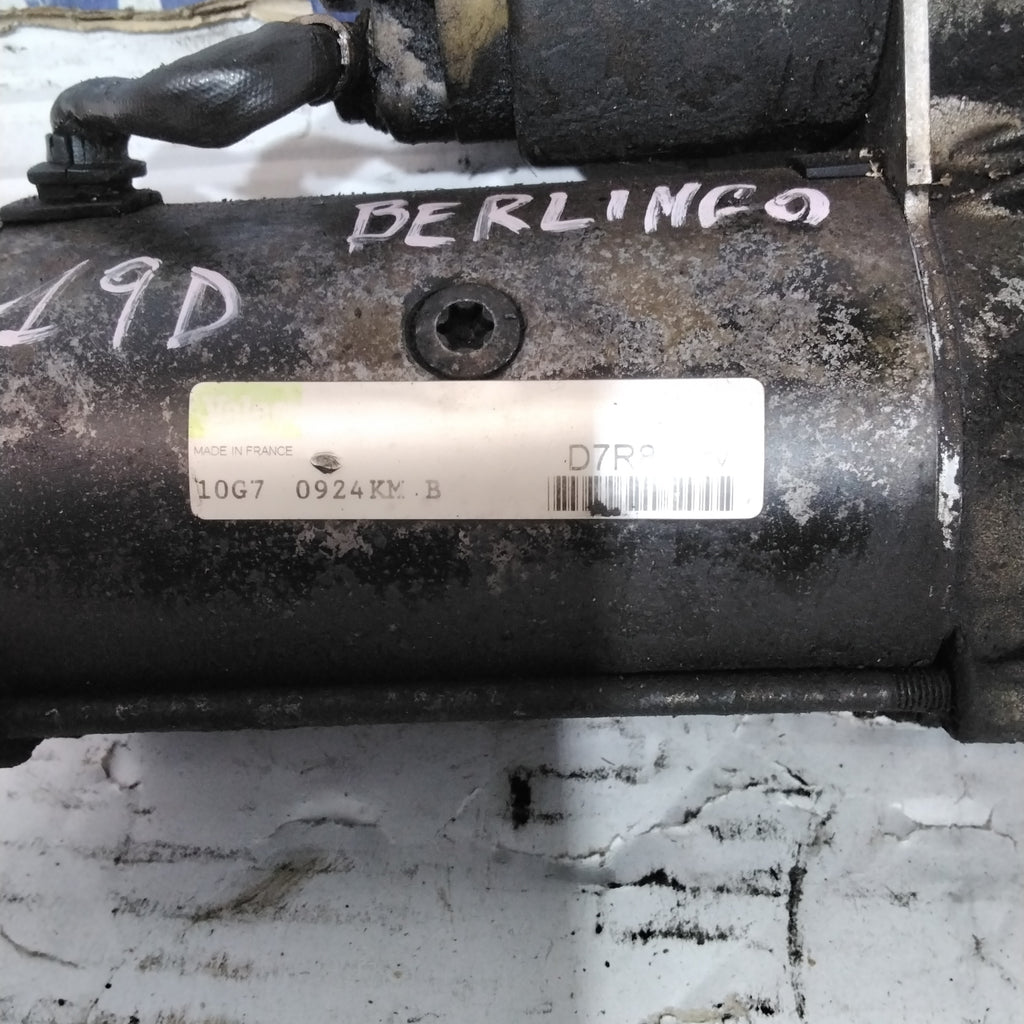 Motorino di avviamento citroen berlingo 1.9 D