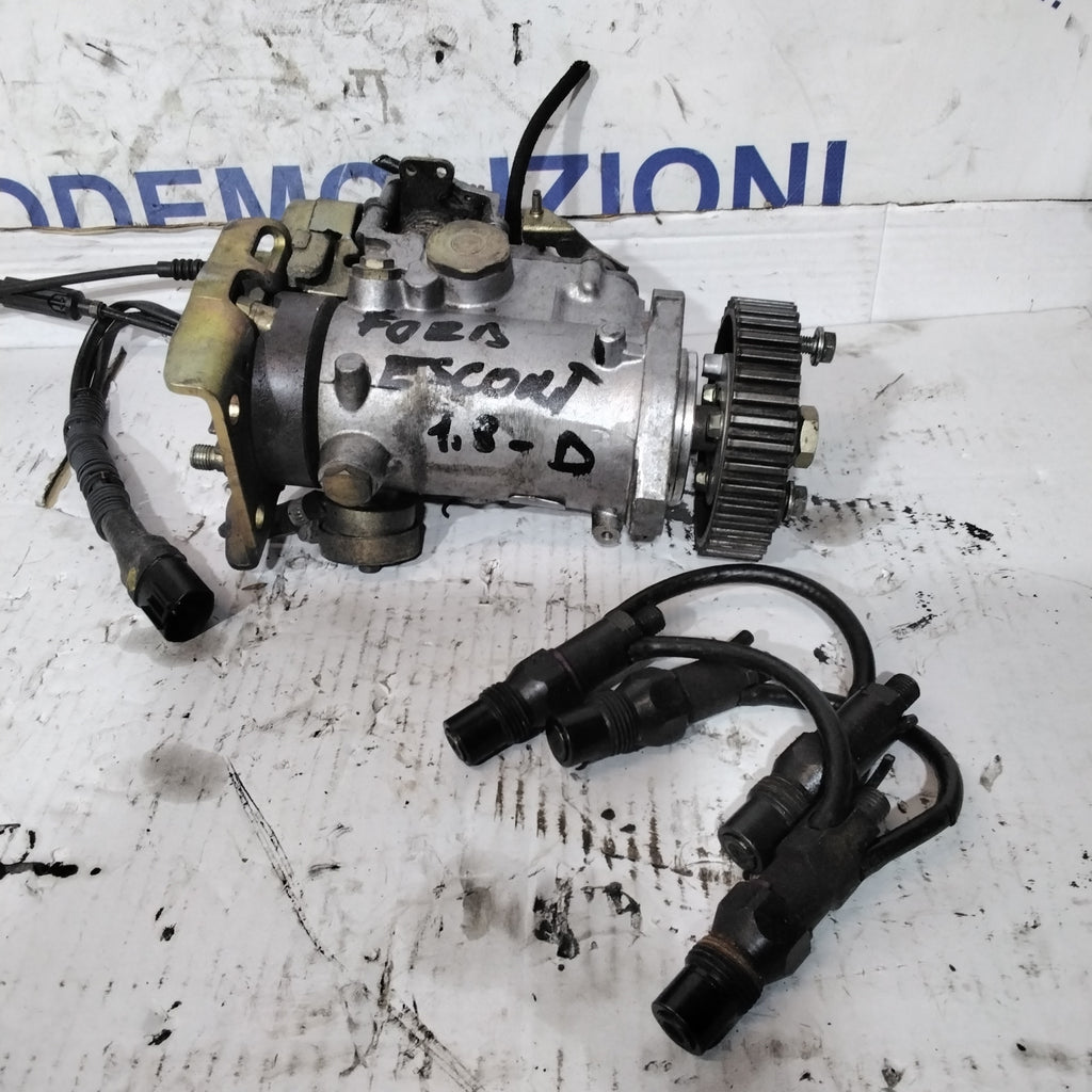 Bomba de gasoil + 4 inyectores Ford Escort 1.8 D