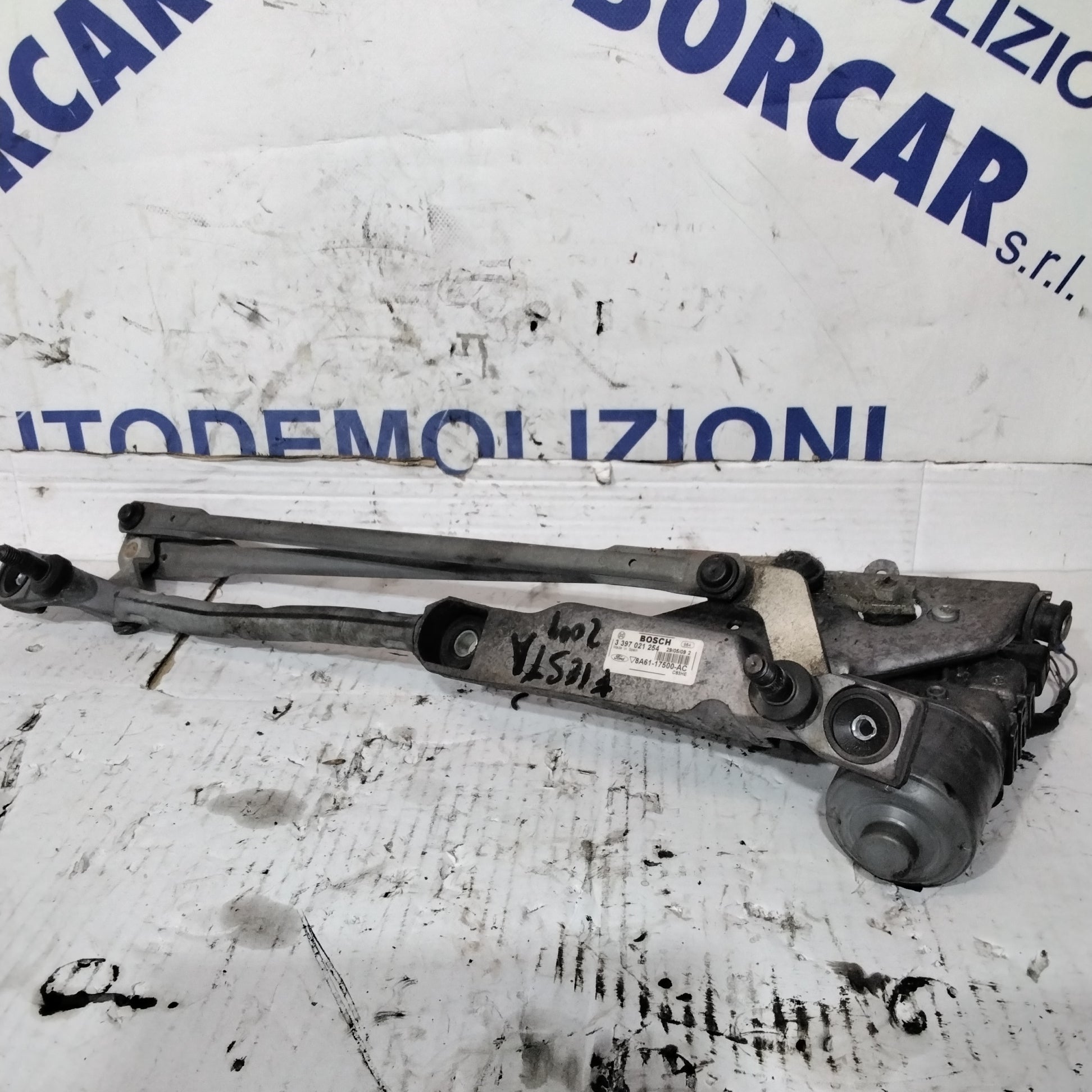 Motorino tergicristallo ford fiesta 2009
