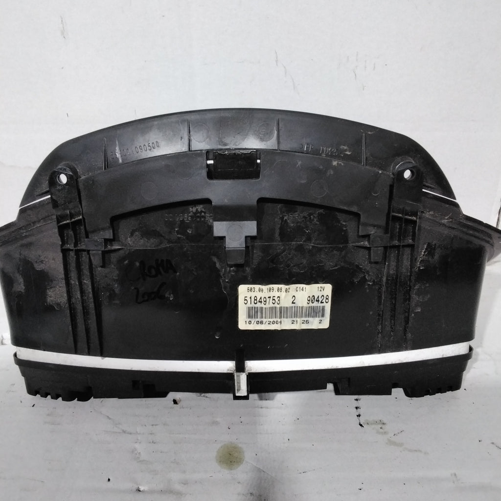 Quadro strumenti/ contachilometri fiat croma 2006 codice 51849753290428
