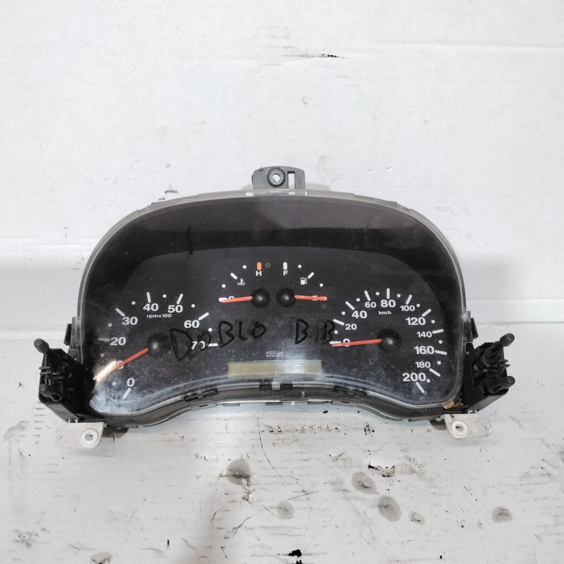 Instrument cluster/odometer Fiat Doblo Bepower