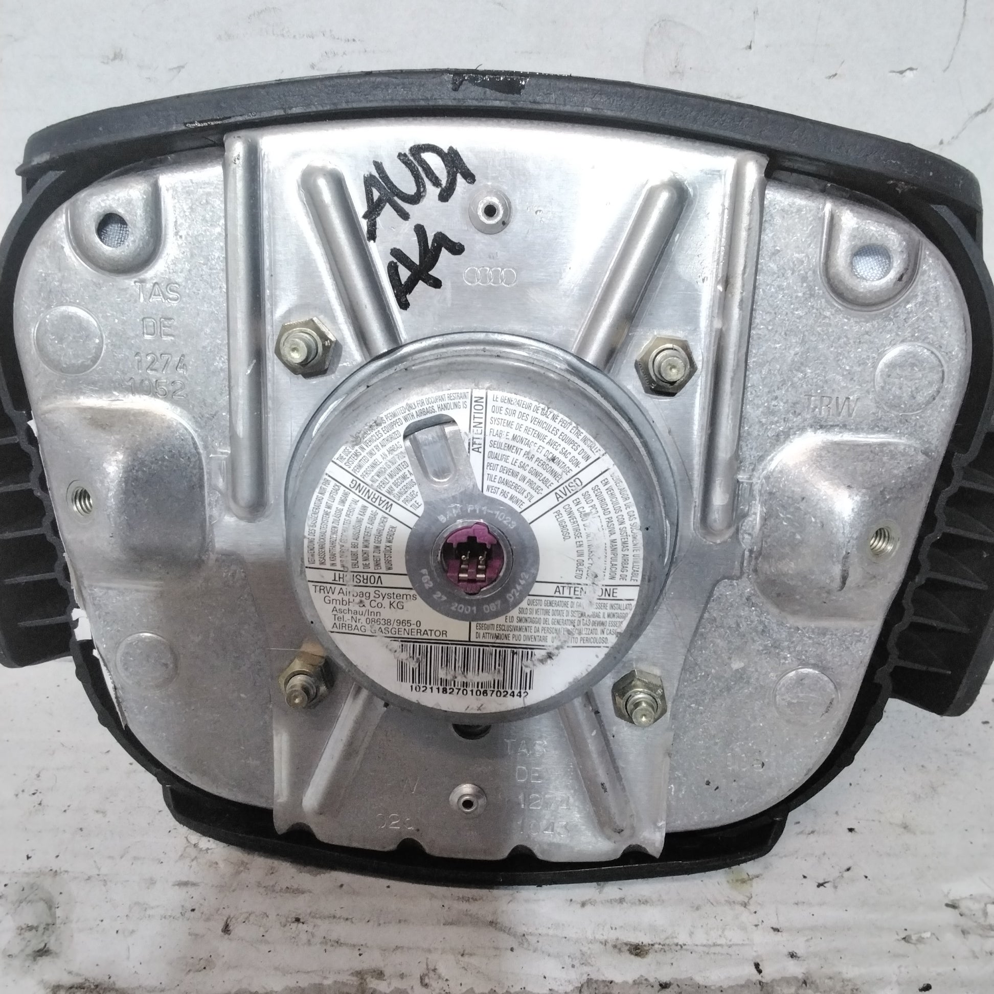 Airbag volante audi A4 cod: 102118270106702442