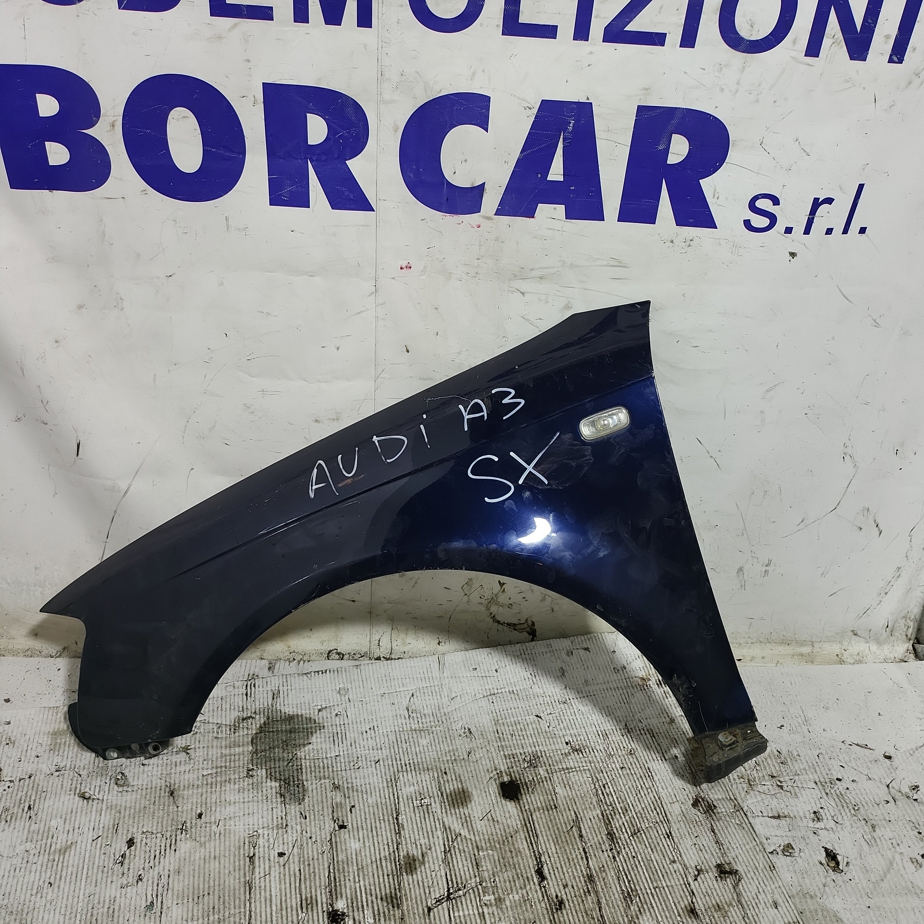Guardabarros aleta delantera izquierda Audi A3 año 2007