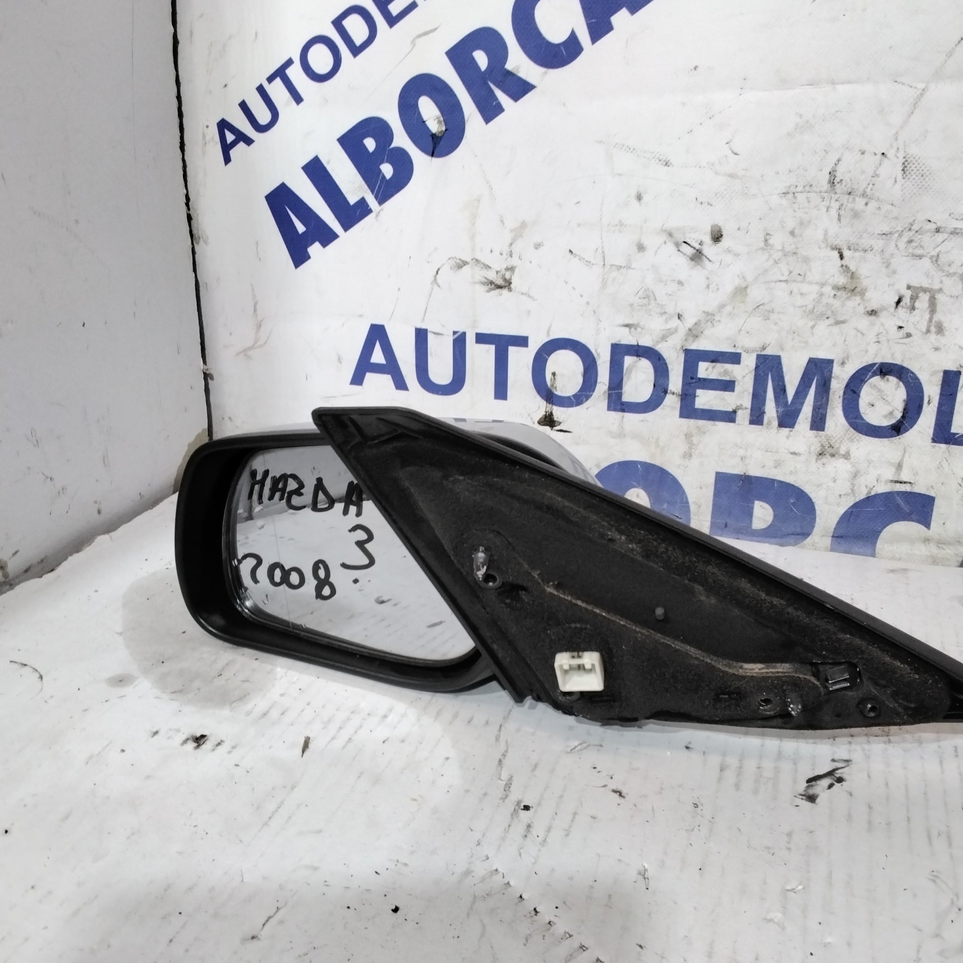 left front rearview mirror Mazda 3 year 2008