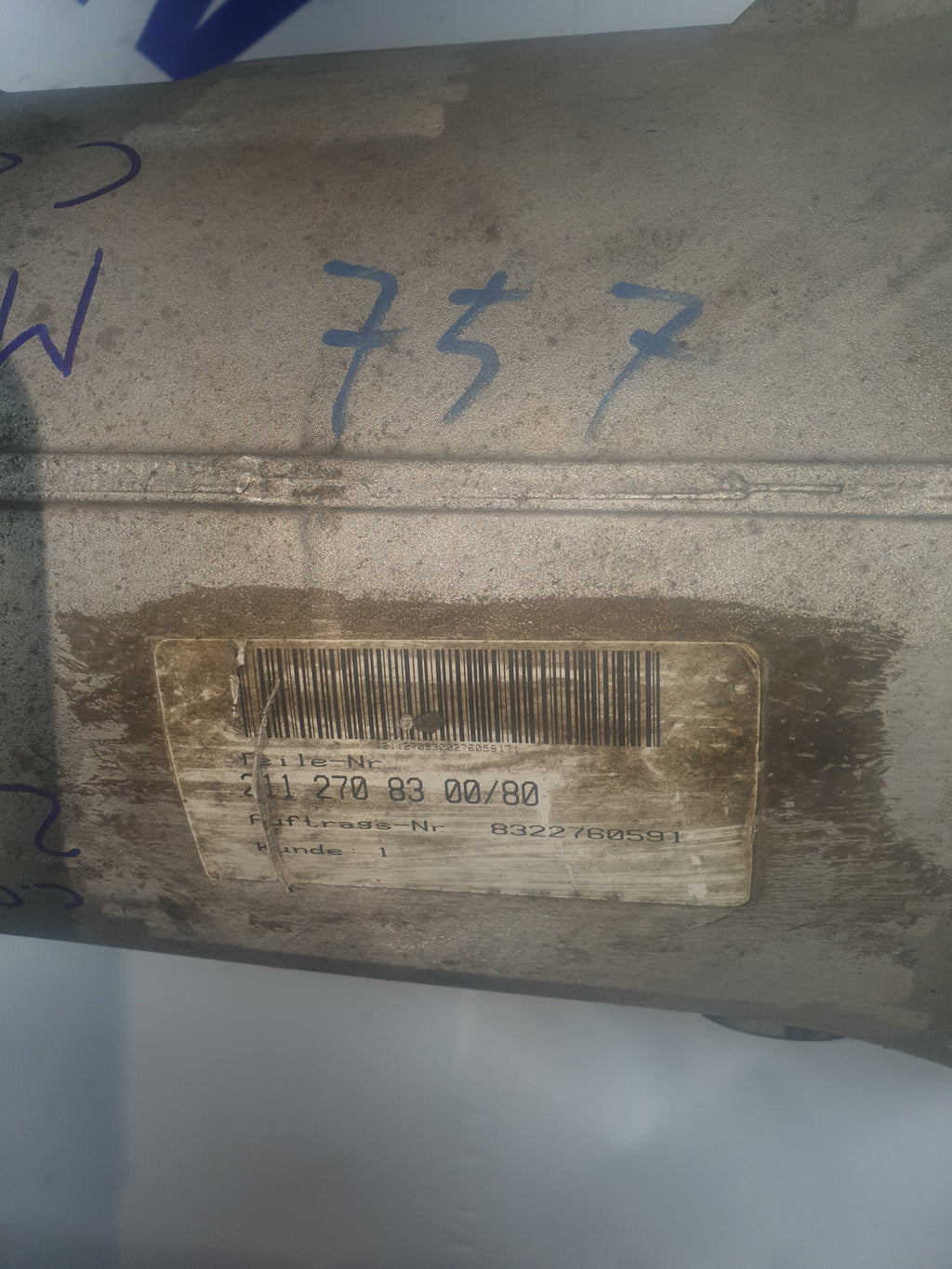 Mercedes C 270 Automatic gearbox year: 2004 code: 2112708300/80