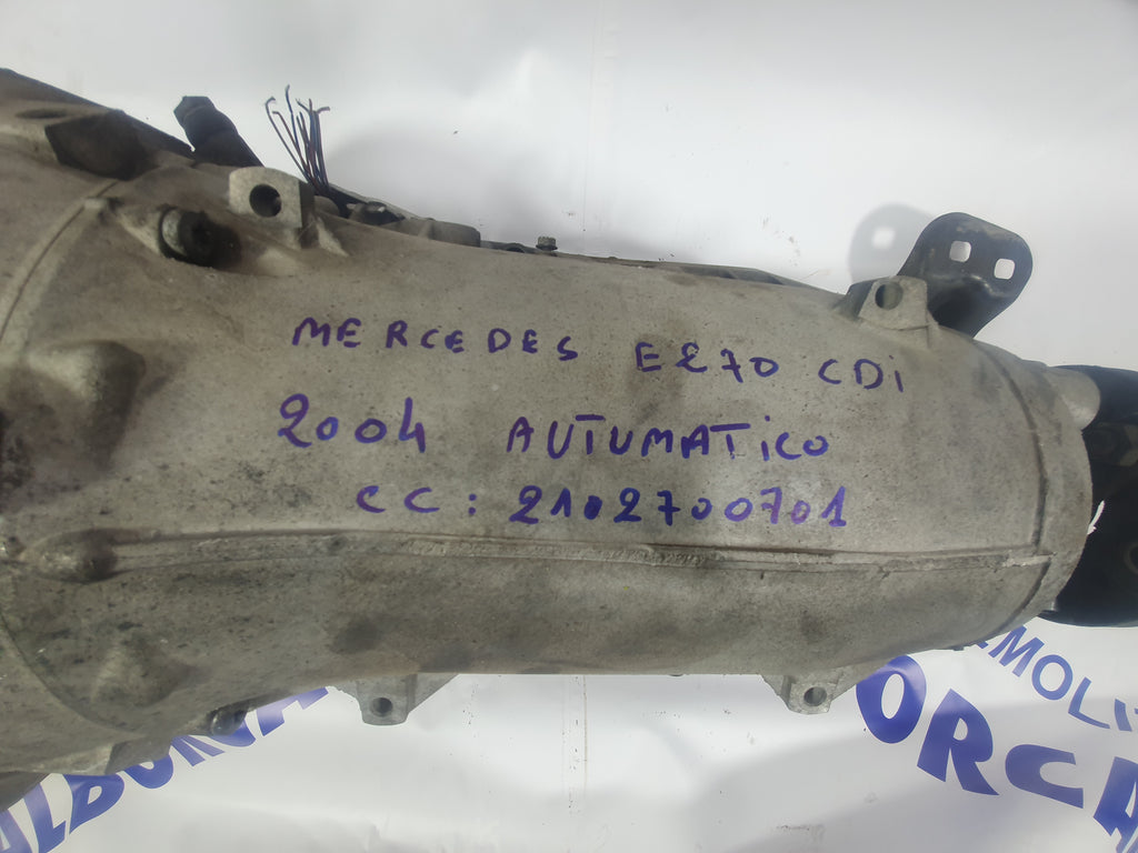 Mercedes E 270 CDI Automatic gearbox year: 2004 part number: 2102700701 (sf2)
