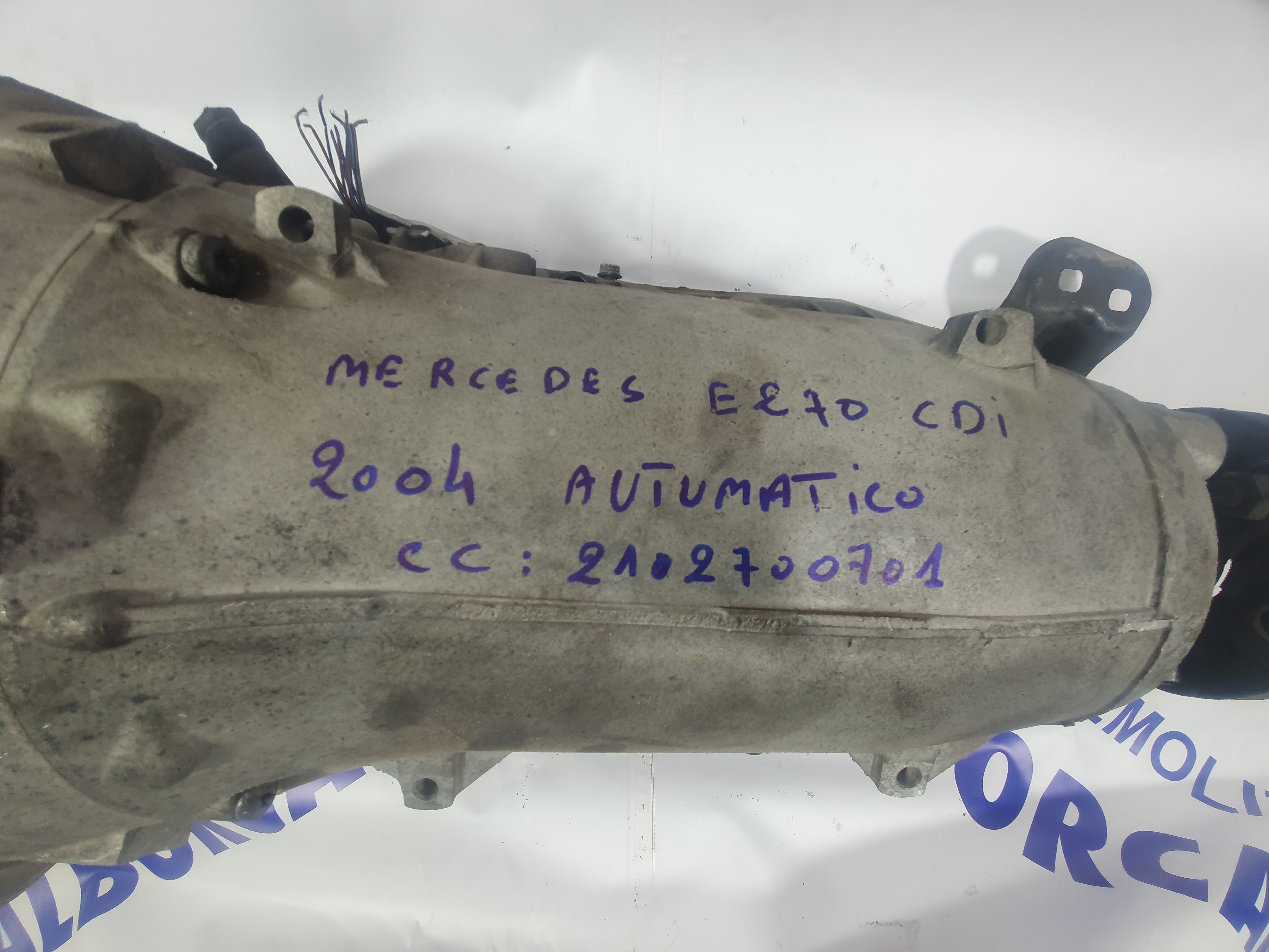 Mercedes E 270 CDI Automatic gearbox year: 2004 part number: 2102700701 (sf2)