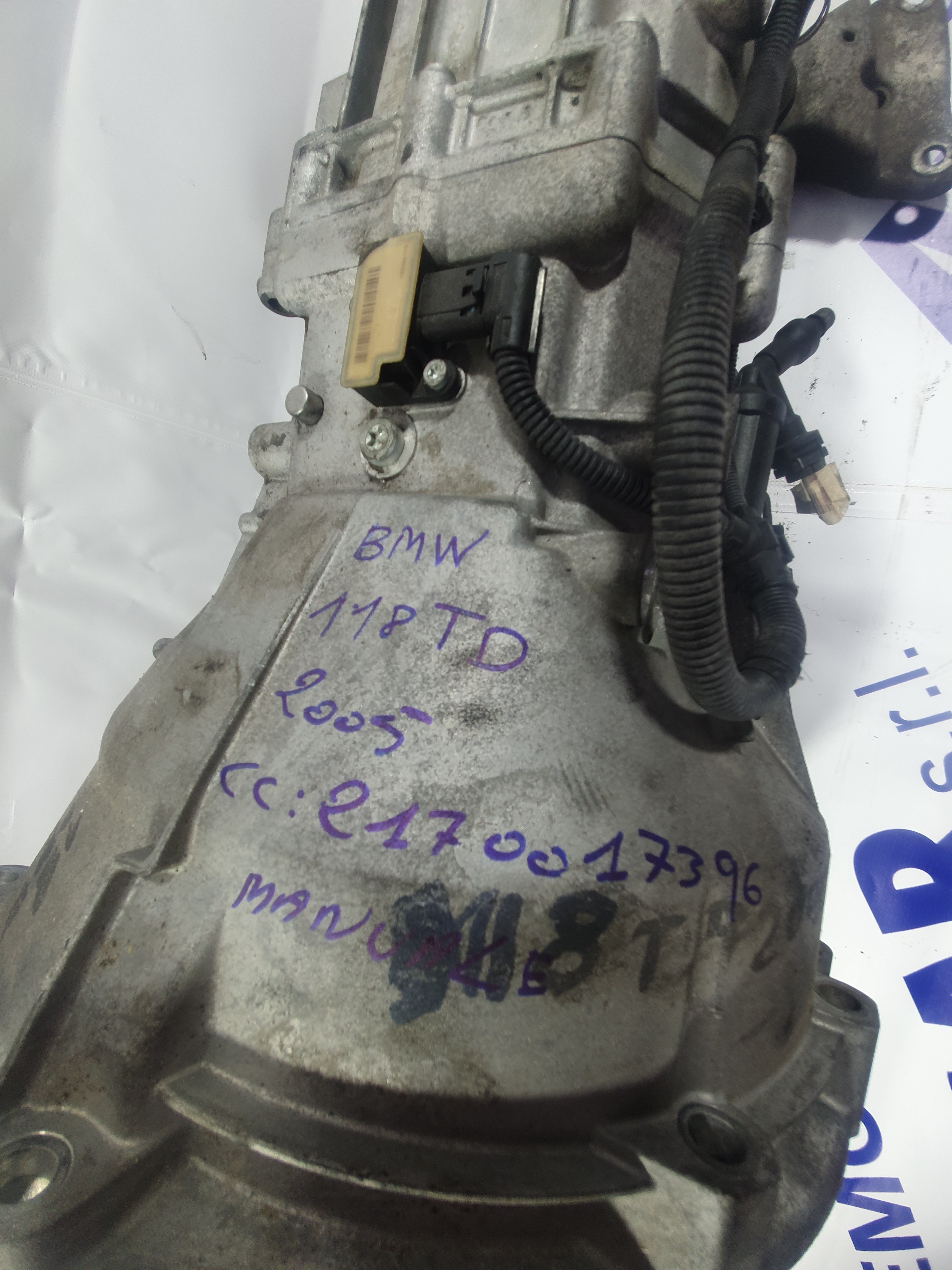 BMW 118 TD Manual gearbox year: 2005 code: 2170017396 (sf2)