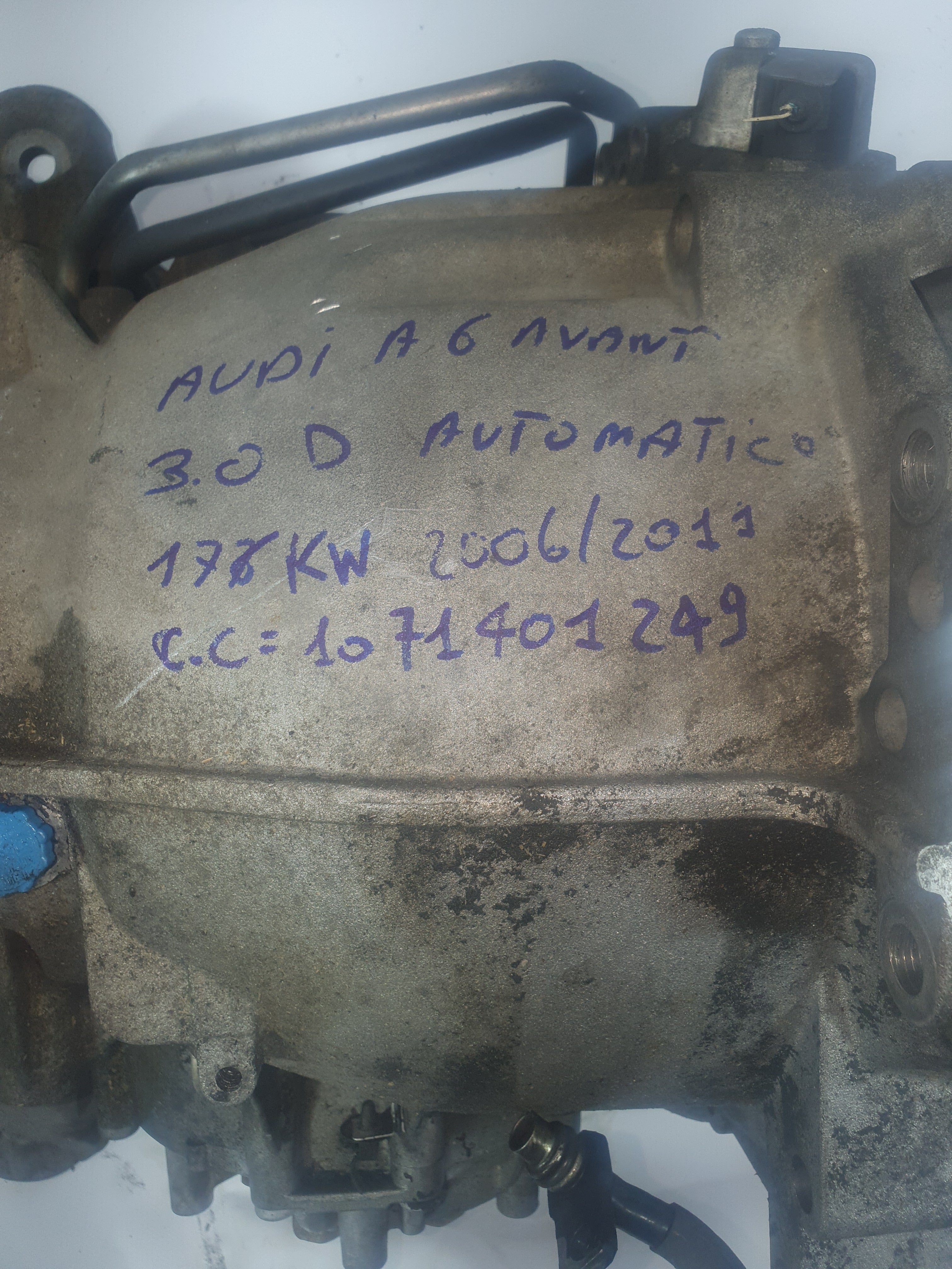 Audi A6 Avant V 6 3.0D 176kw Automatic gearbox year: 2006/2011 code: 1071401249 (sf2)