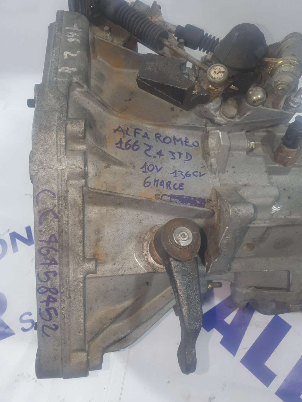 Alfa Romeo 166 2.4 jtd 10V 136CV 6-speed Manual Gearbox year: 2001 code: 46458452 (sf2)