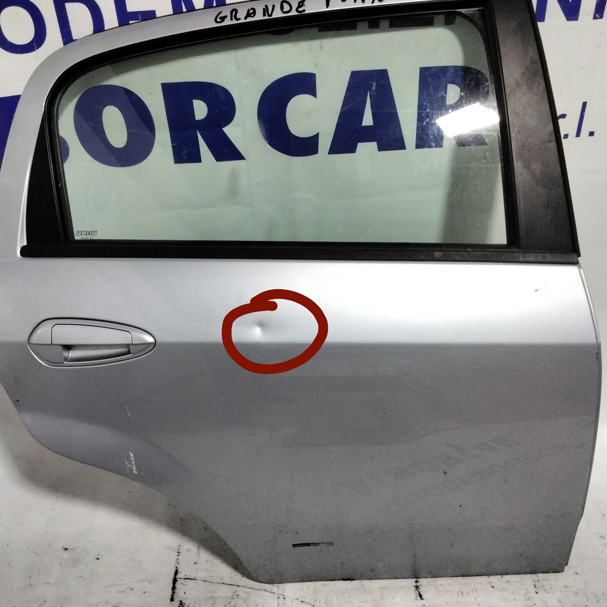 sportello posteriore destro (completo) FIAT grande punto anno 2007