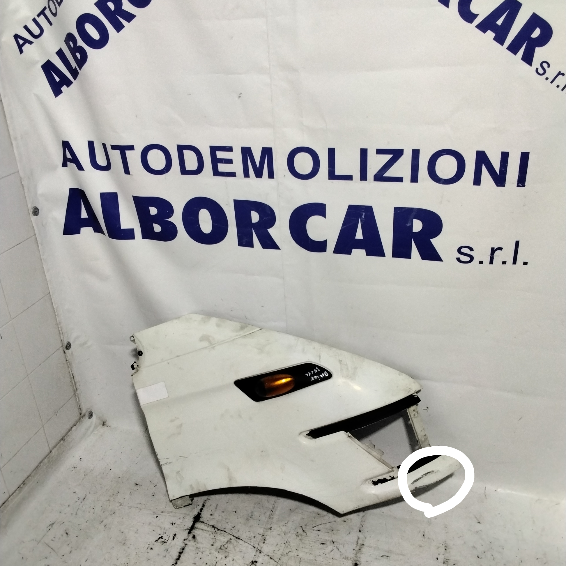right front fender side panel daily 35 c 12
